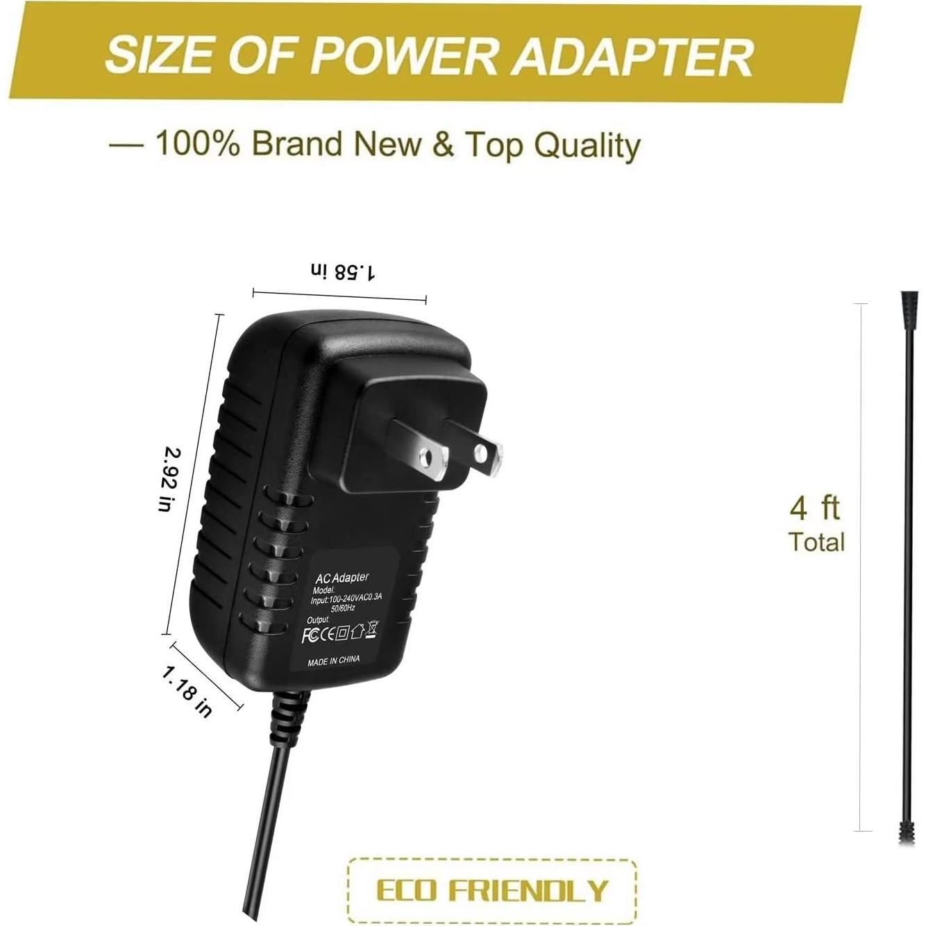 Adaptador de CA Ddkxndb para Radio Meteorológica Eton FRX5