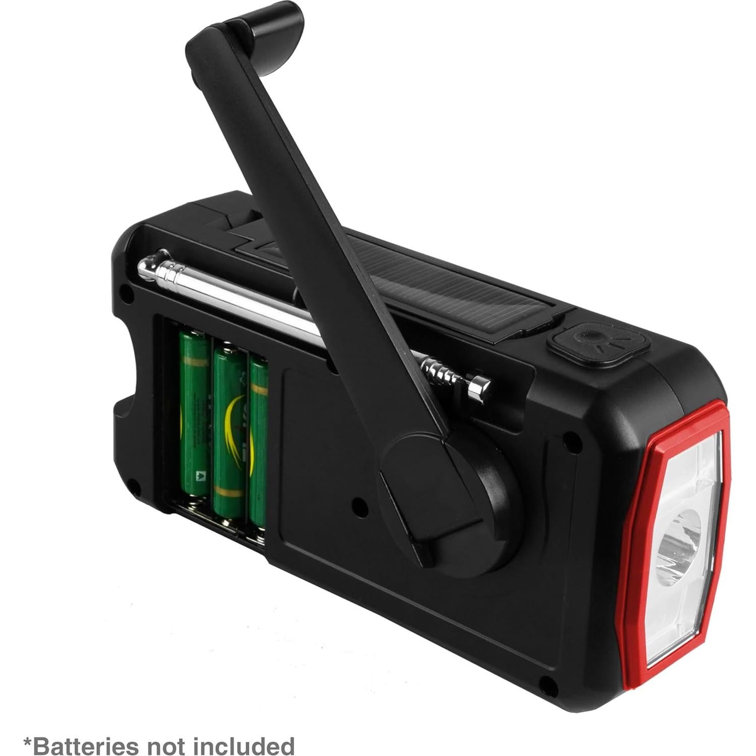 Radio de Emergencia Supersonic SC-1078ERN con Linterna y Alarma SOS