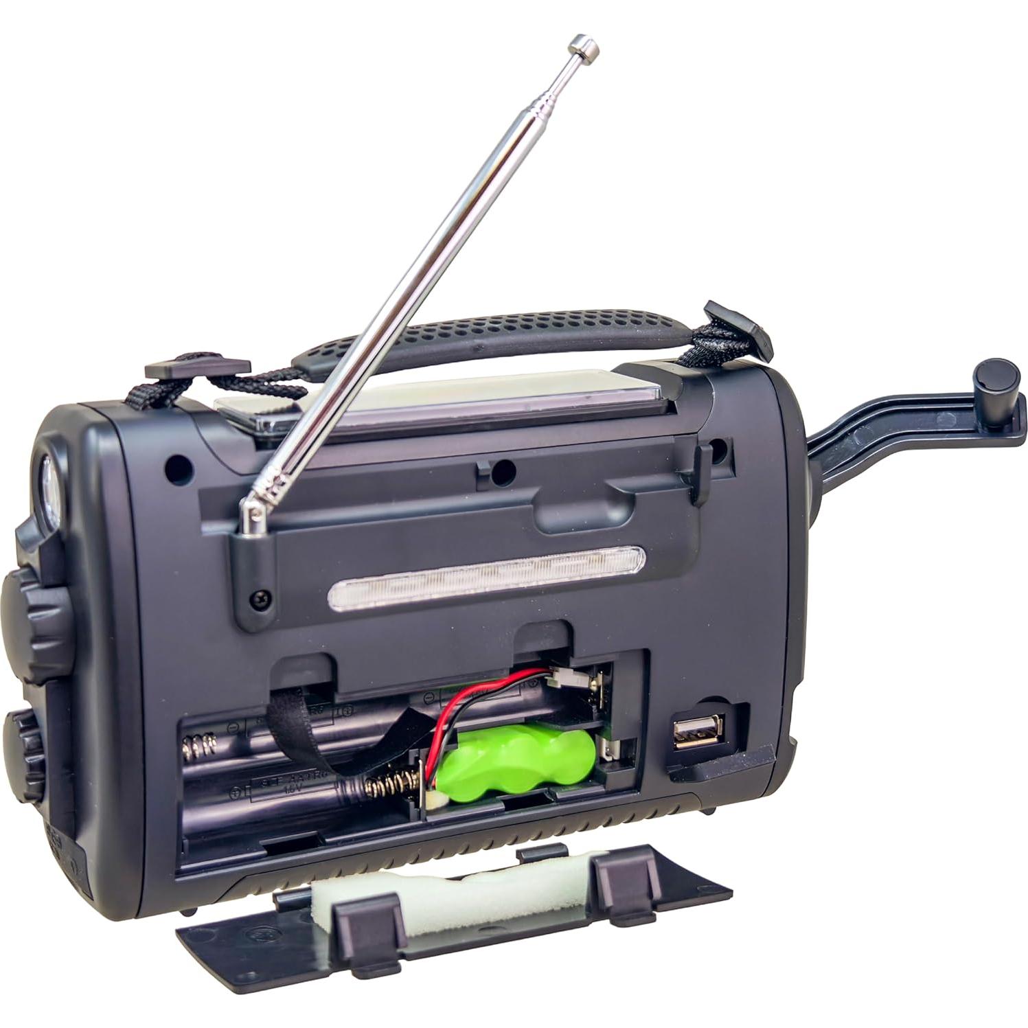 Radio de Emergencia Kaito Voyager Solo AM FM NOAA con Linterna