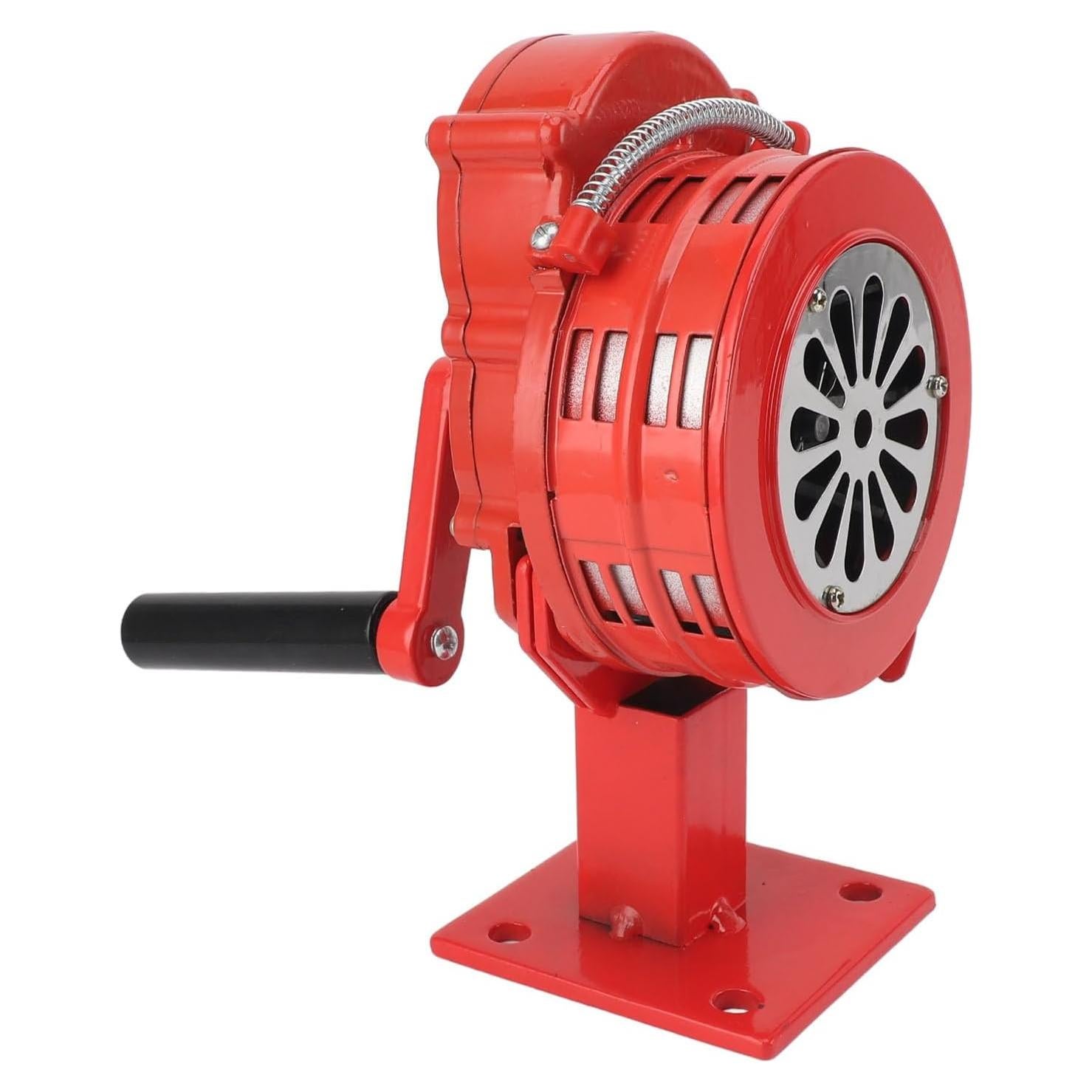 Sirena de Manivela Genérica 110dB Alarma Compacta de Emergencia