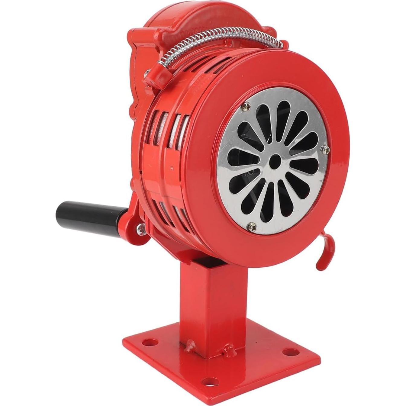 Sirena de Manivela Genérica 110dB Alarma Compacta de Emergencia