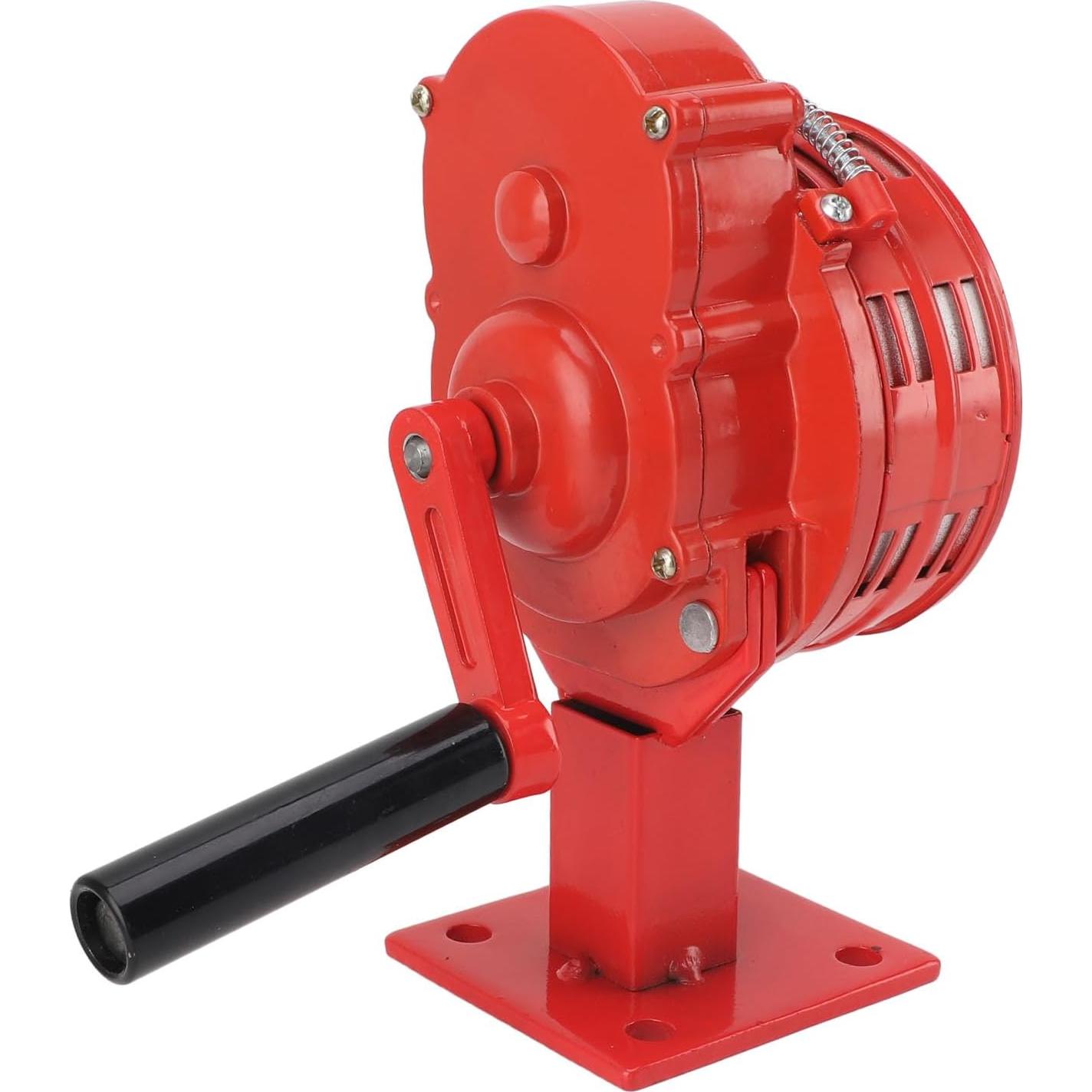 Sirena de Manivela Genérica 110dB Alarma Compacta de Emergencia