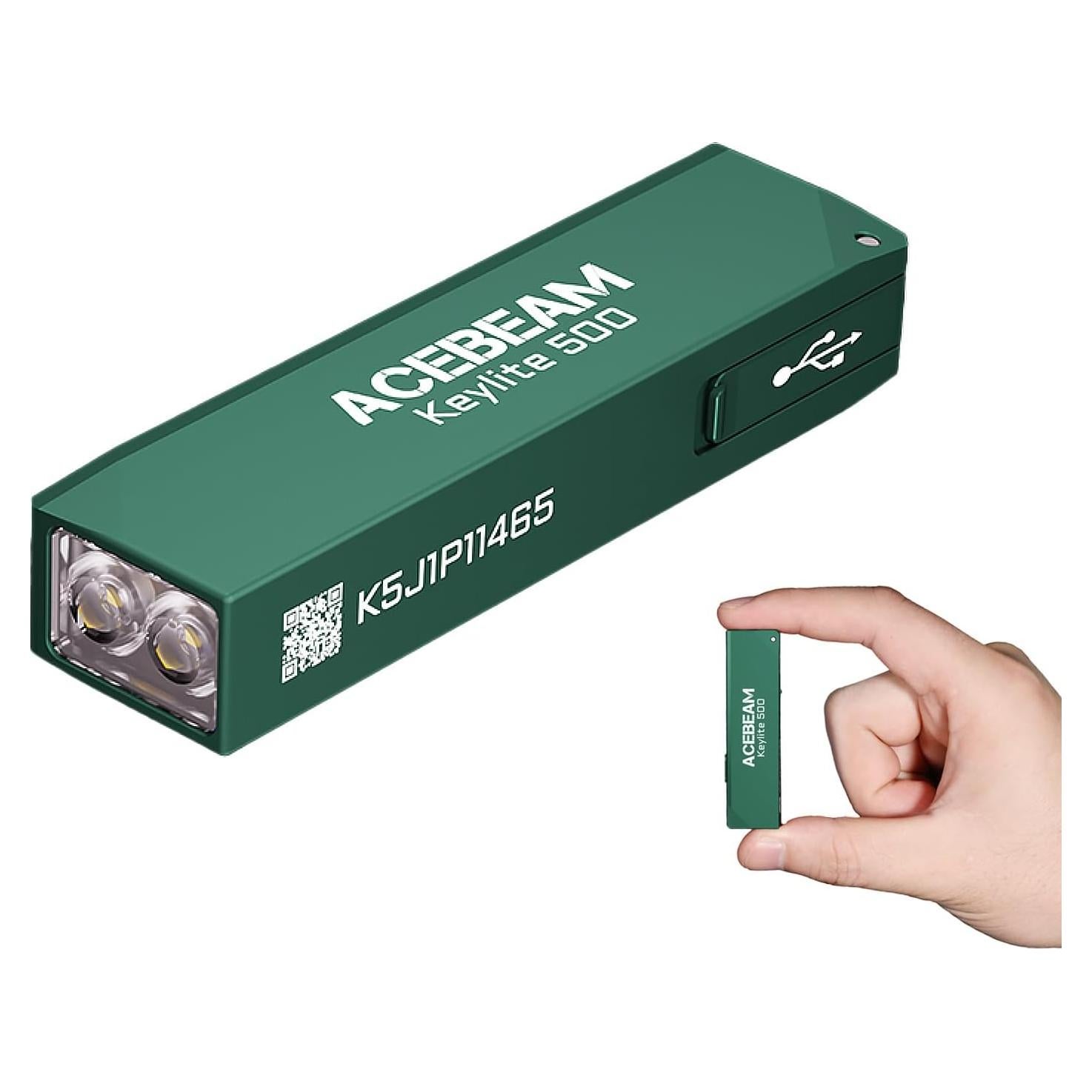 Linterna EDC ACEBEAM Keylite 500 Recargable 500 Lúmenes