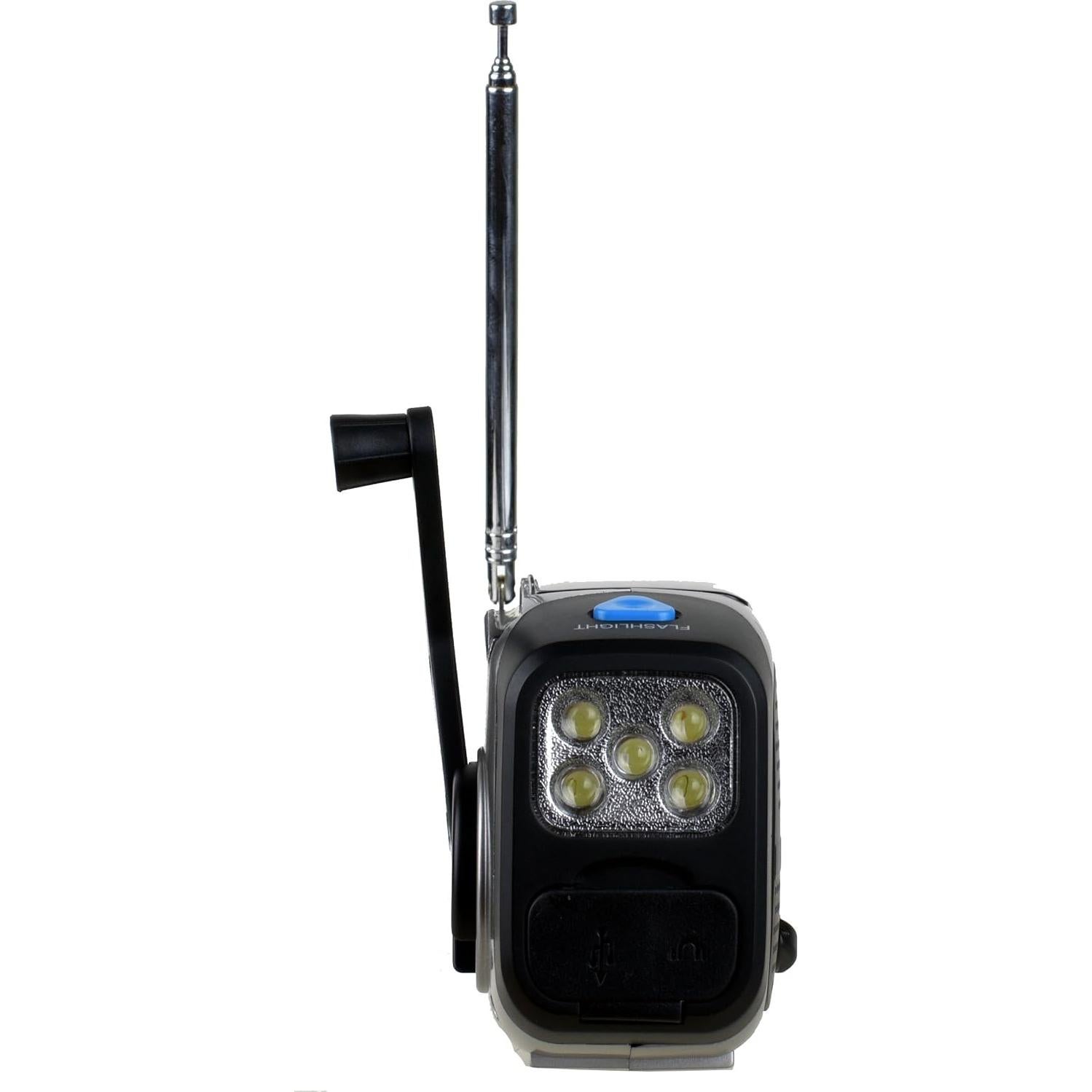 Radio Meteorológica Kaito KA370 NOAA AM/FM Solar Crank