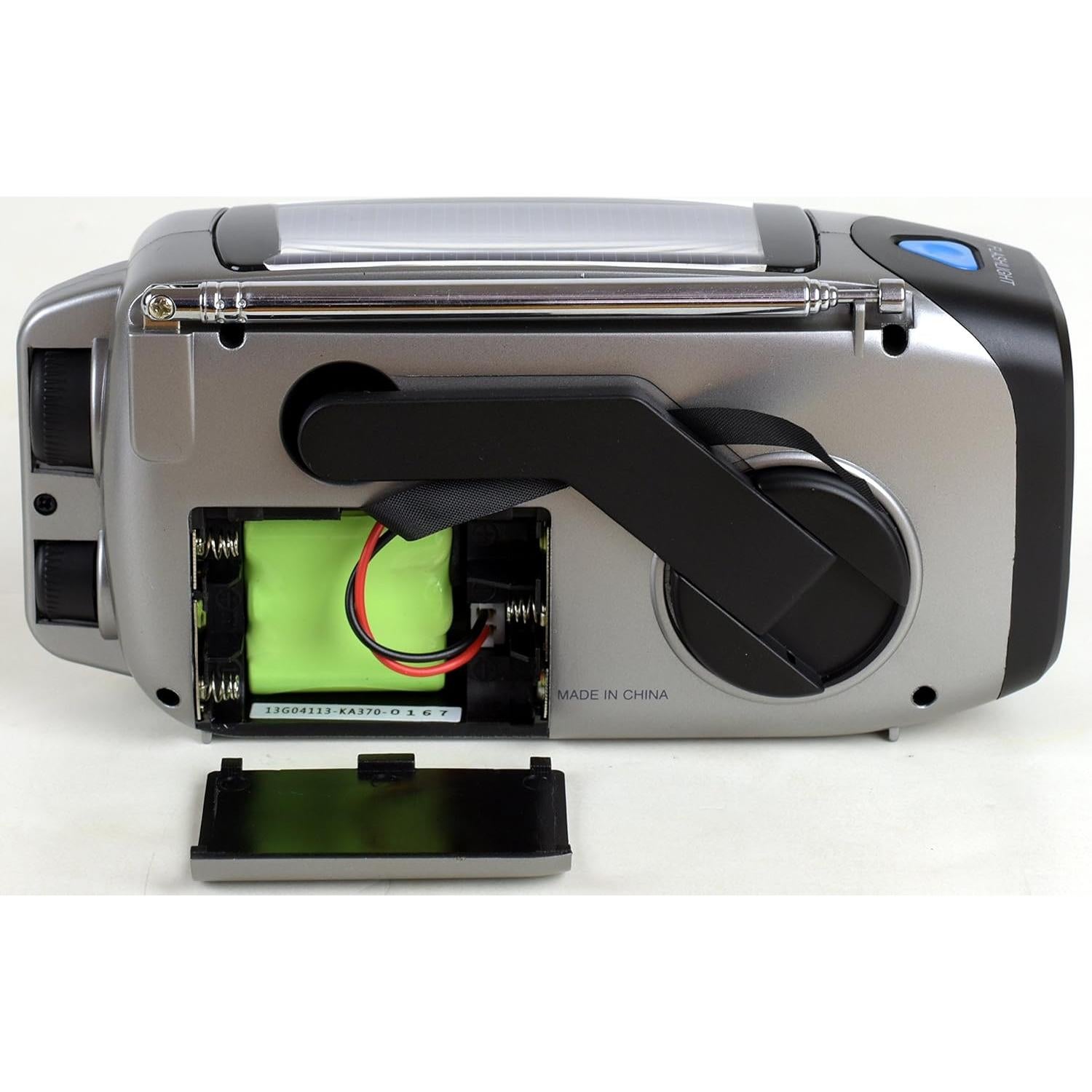 Radio Meteorológica Kaito KA370 NOAA AM/FM Solar Crank