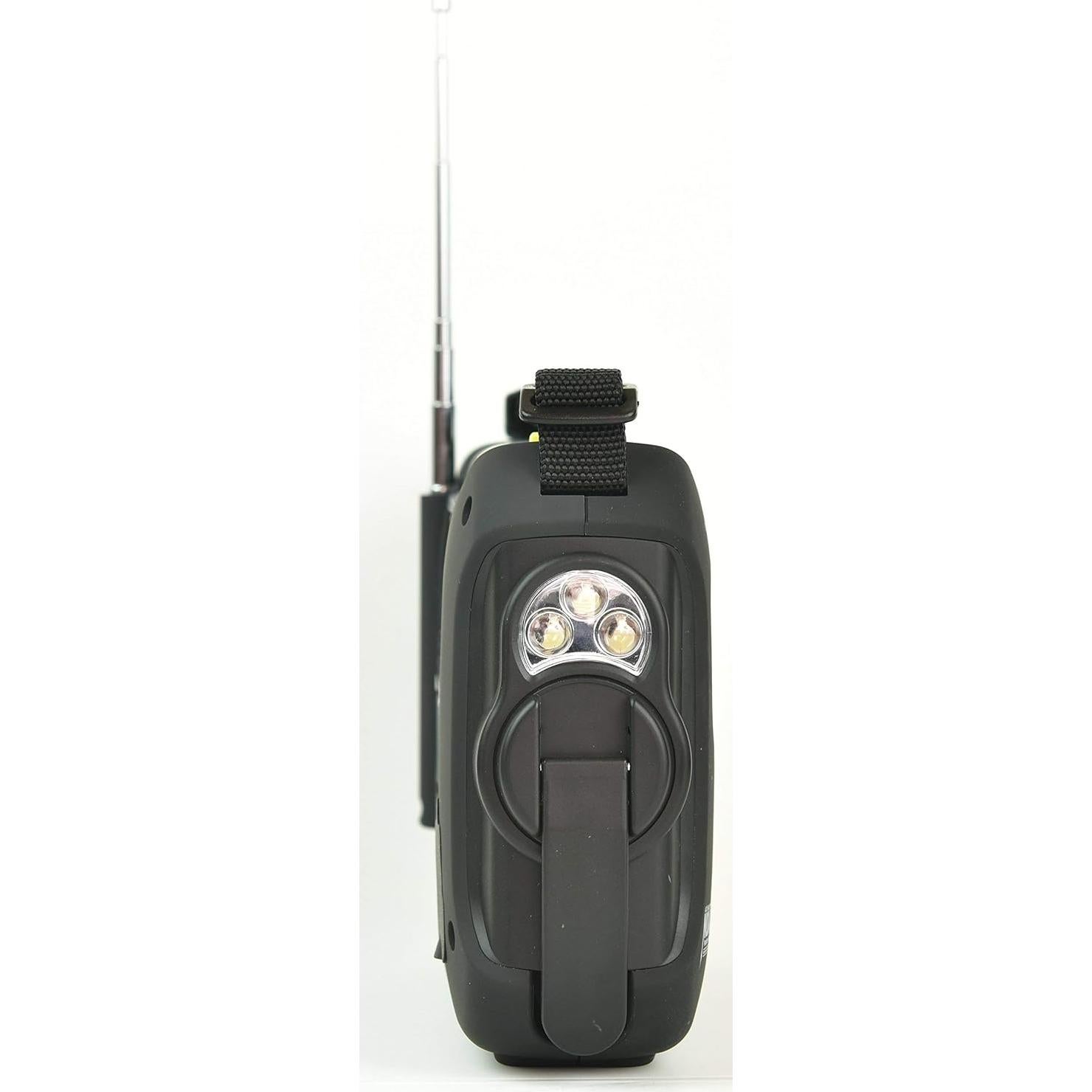 Radio de Emergencia Kaito KA600L AM/FM/SW NOAA Solar Manivela