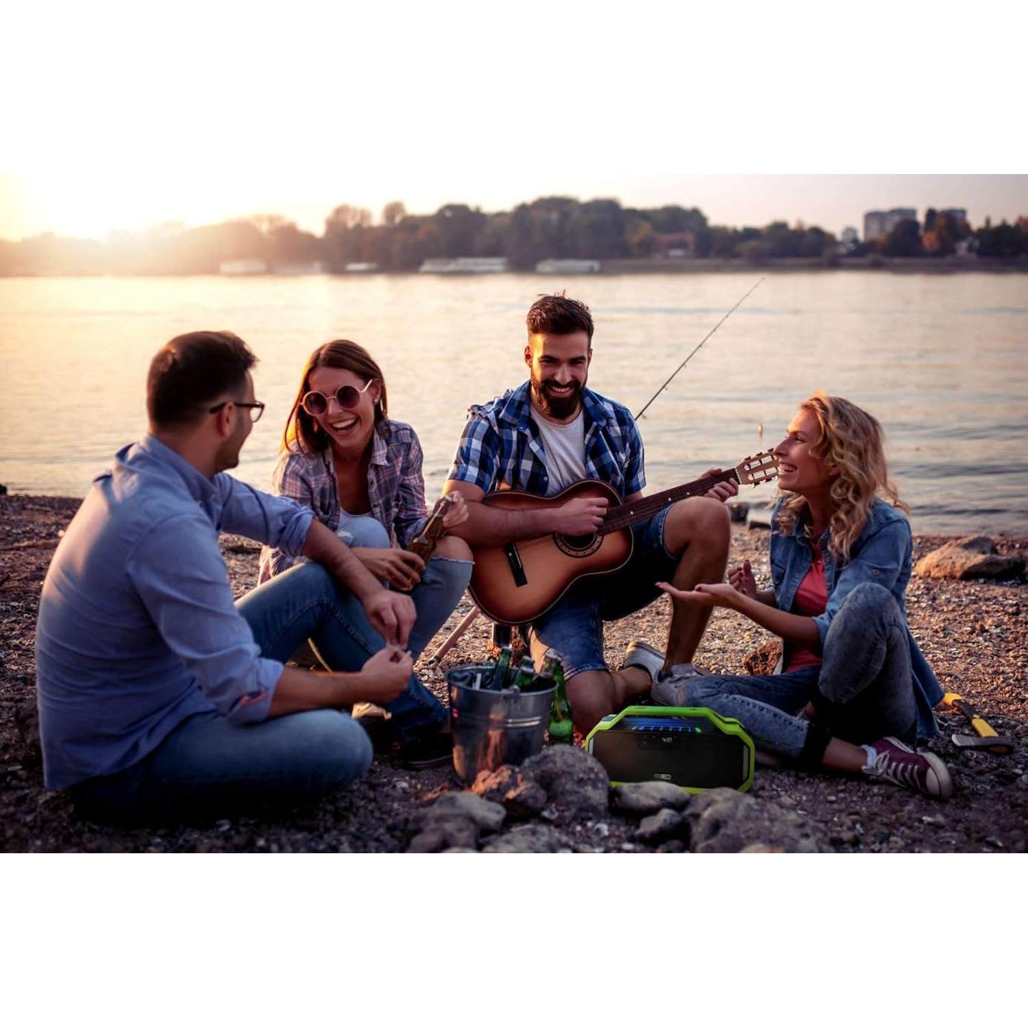 Radio de Emergencia Altec Lansing StormChaser con Bluetooth y Linterna