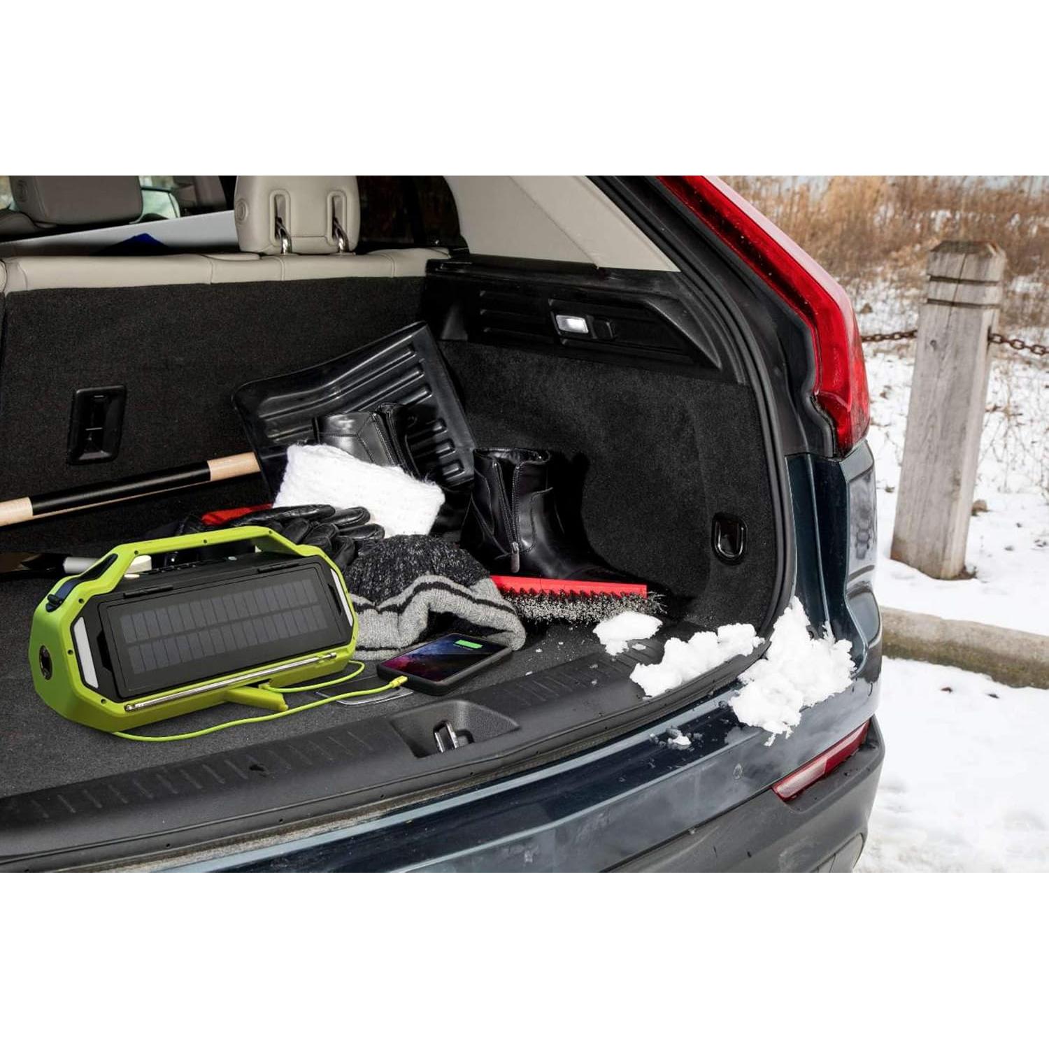 Radio de Emergencia Altec Lansing StormChaser con Bluetooth y Linterna