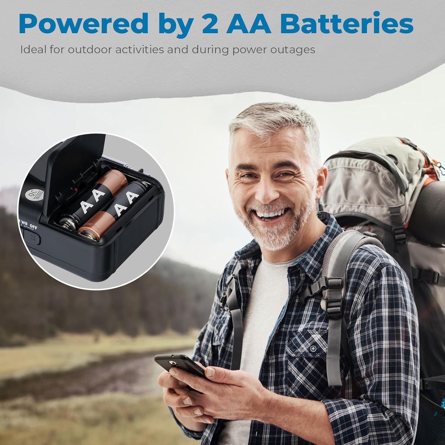 Radio Meteorológica PRUNUS WM-1 AM FM Portátil para Emergencias