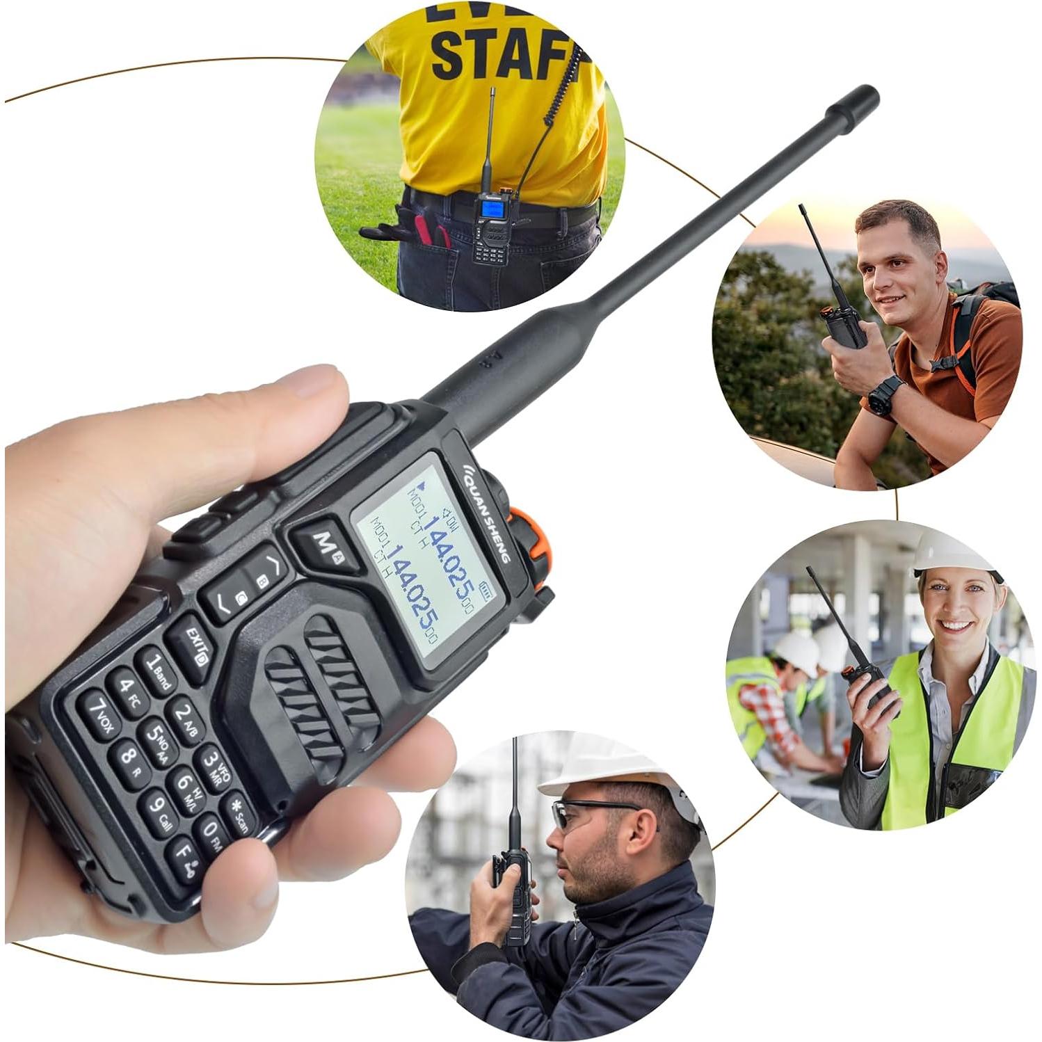 Receptor Meteorológico de Emergencia Quansheng UV-K5 5W VHF UHF