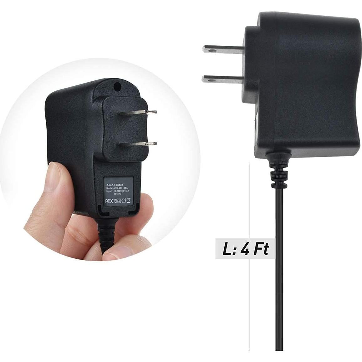 Adaptador de CA SupplySource para Kaito KA332W Radio Meteorológica