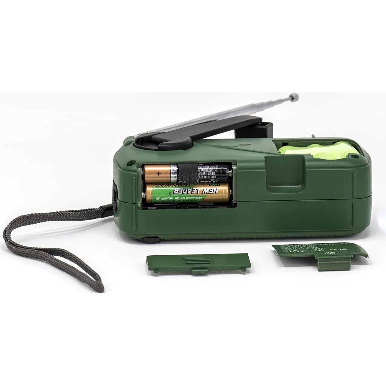 Radio de Emergencia Kaito V1 Voyager Solar/Dynamo AM/FM/SW