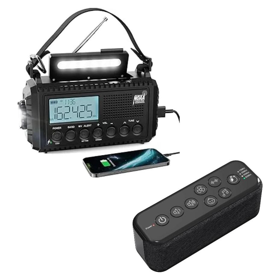Radio Meteorológica Raynic NOAA con Batería Recargable 5000mAh