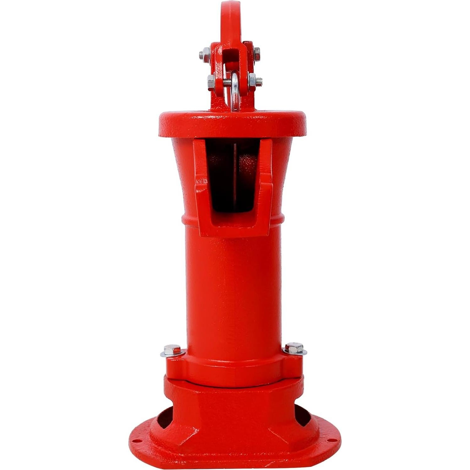 Bomba de Agua de Mano AVGVLIJ Hierro Fundido Rojo 7.62m