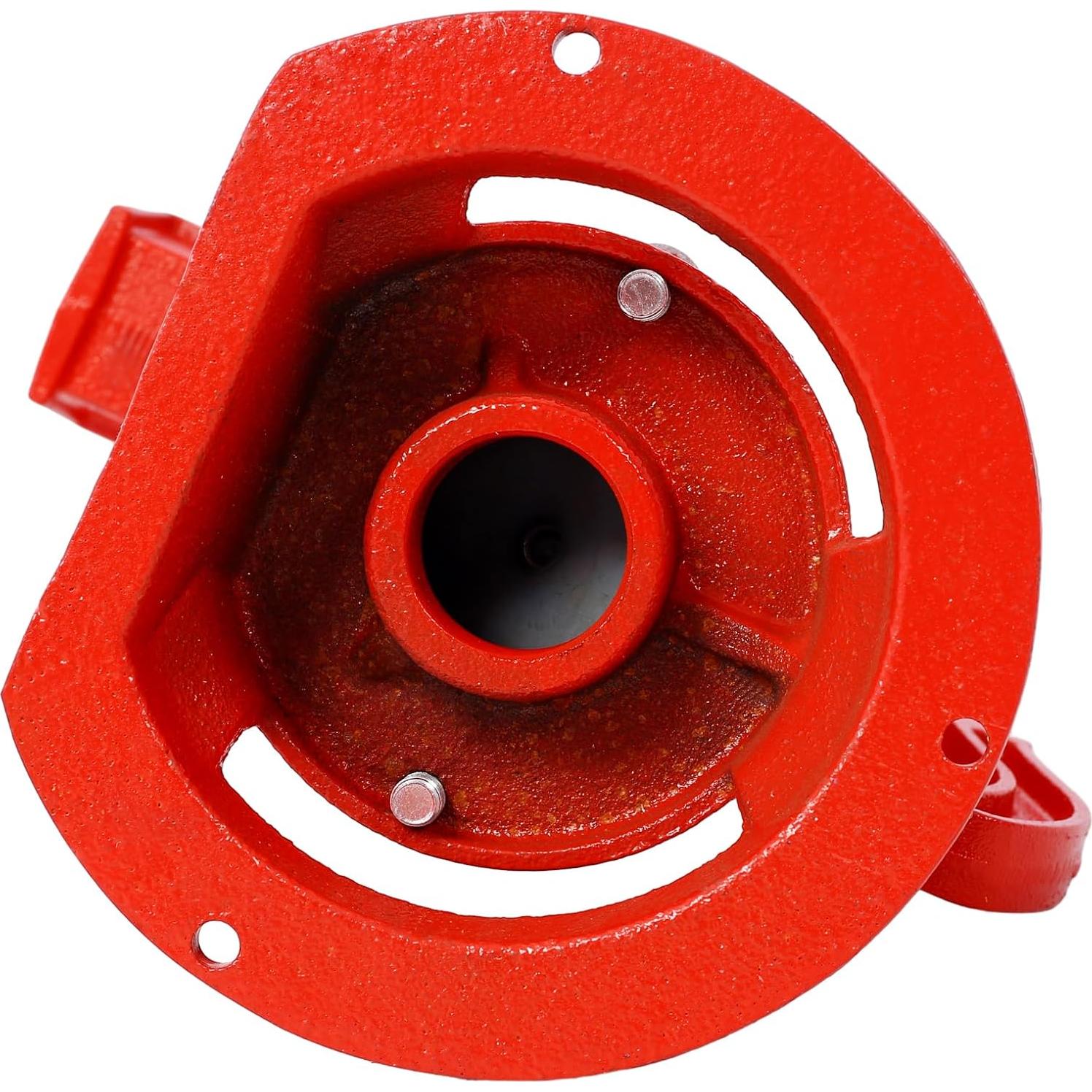 Bomba de Agua de Mano AVGVLIJ Hierro Fundido Rojo 7.62m