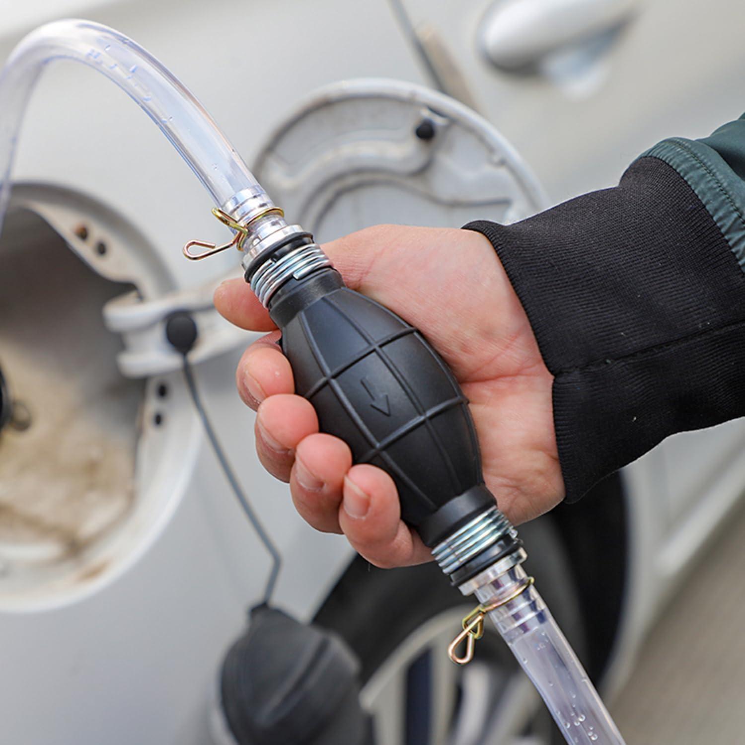 Bomba de Sifón Manual WedFeir para Gasolina y Líquidos 280g