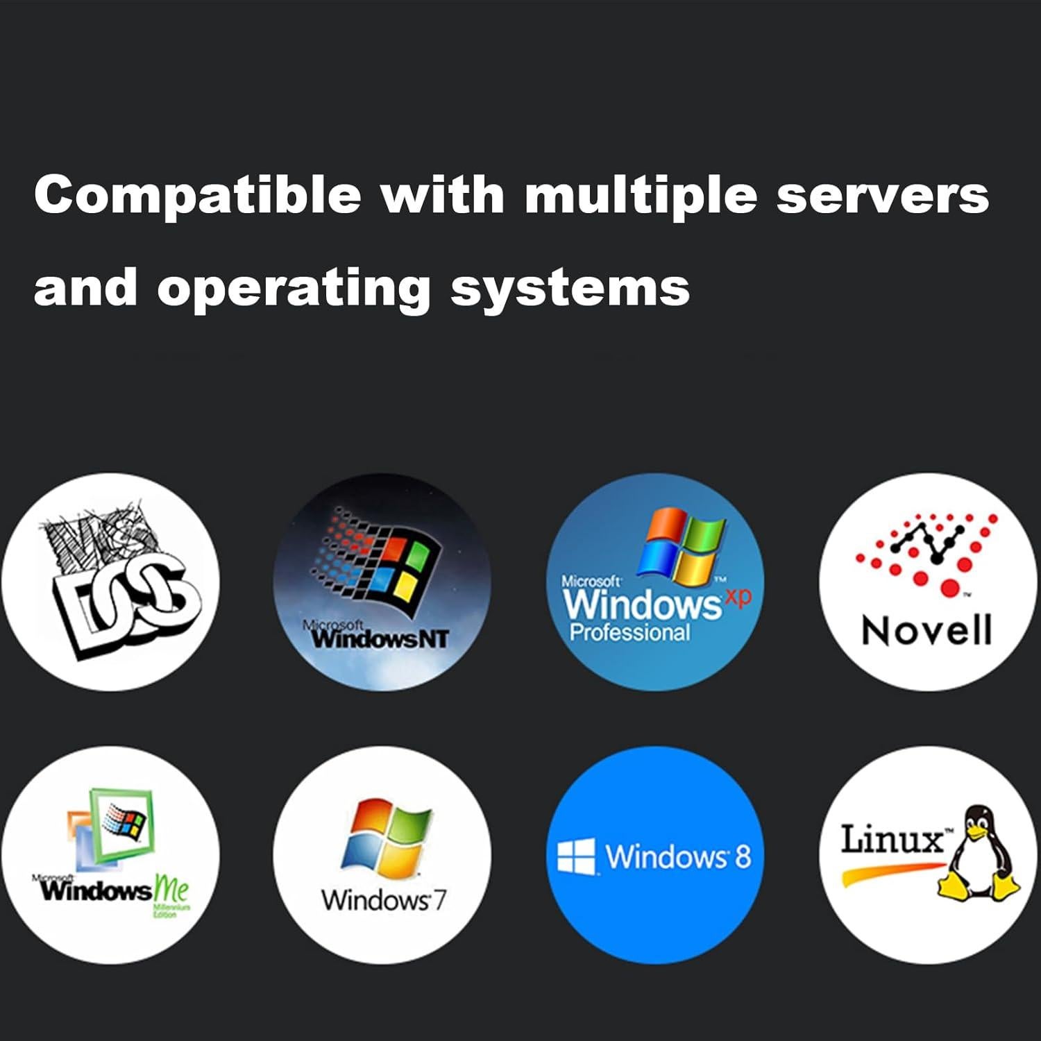 Interruptor KVM VGA 8 Puertos MT-VIKI 1080p con Cables