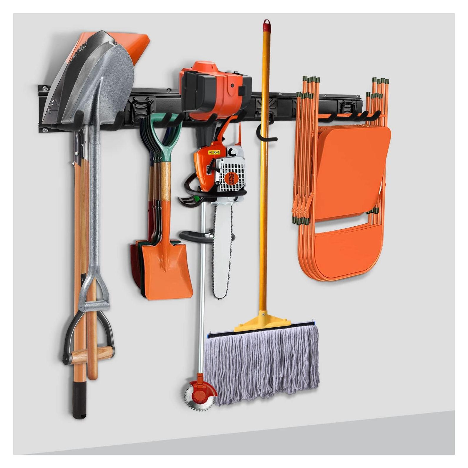 Estante de Almacenamiento de Herramientas SMARTOLOGY 86 cm con 6 Ganchos