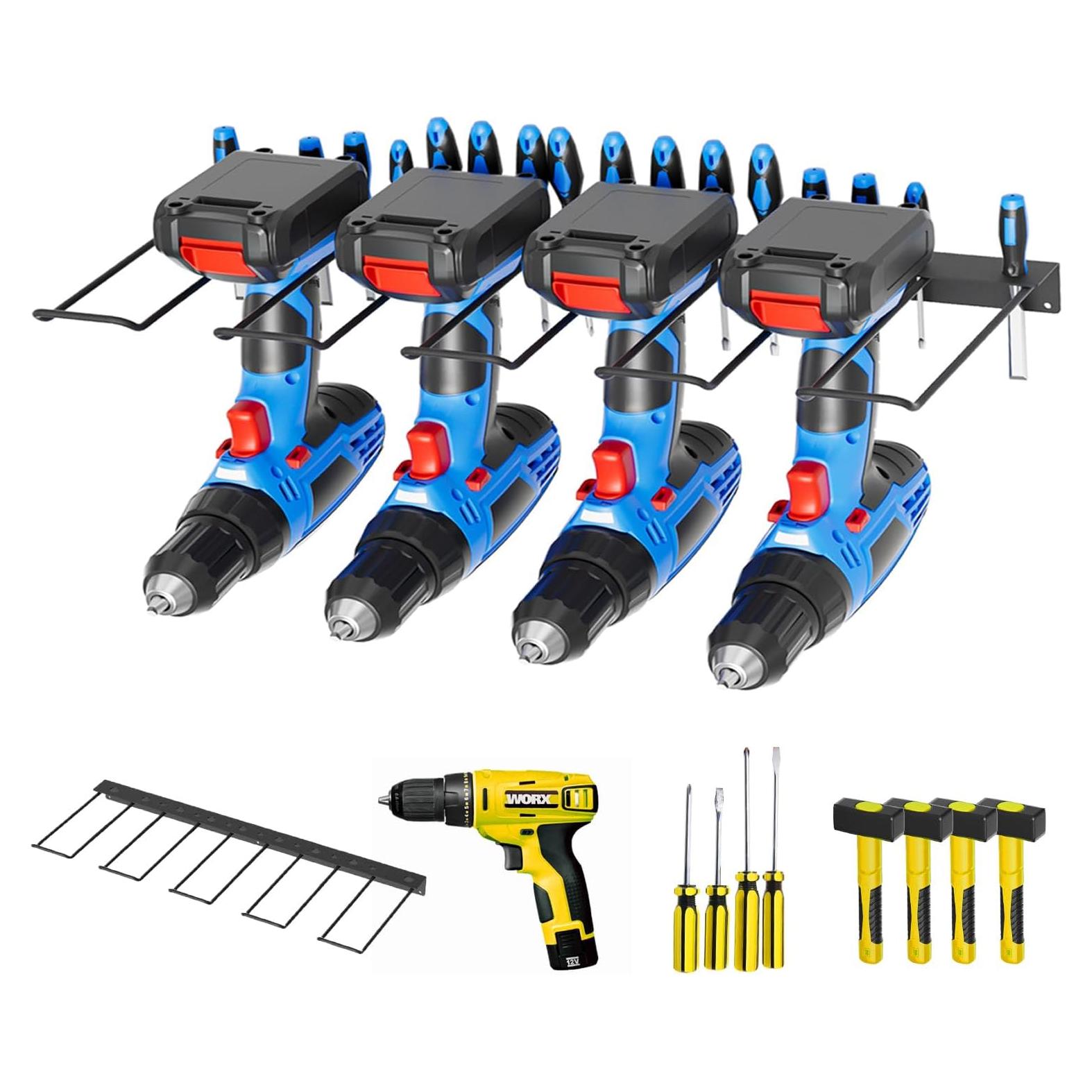 Organizador de Herramientas TIMSATIO Montaje en Pared 40 cm