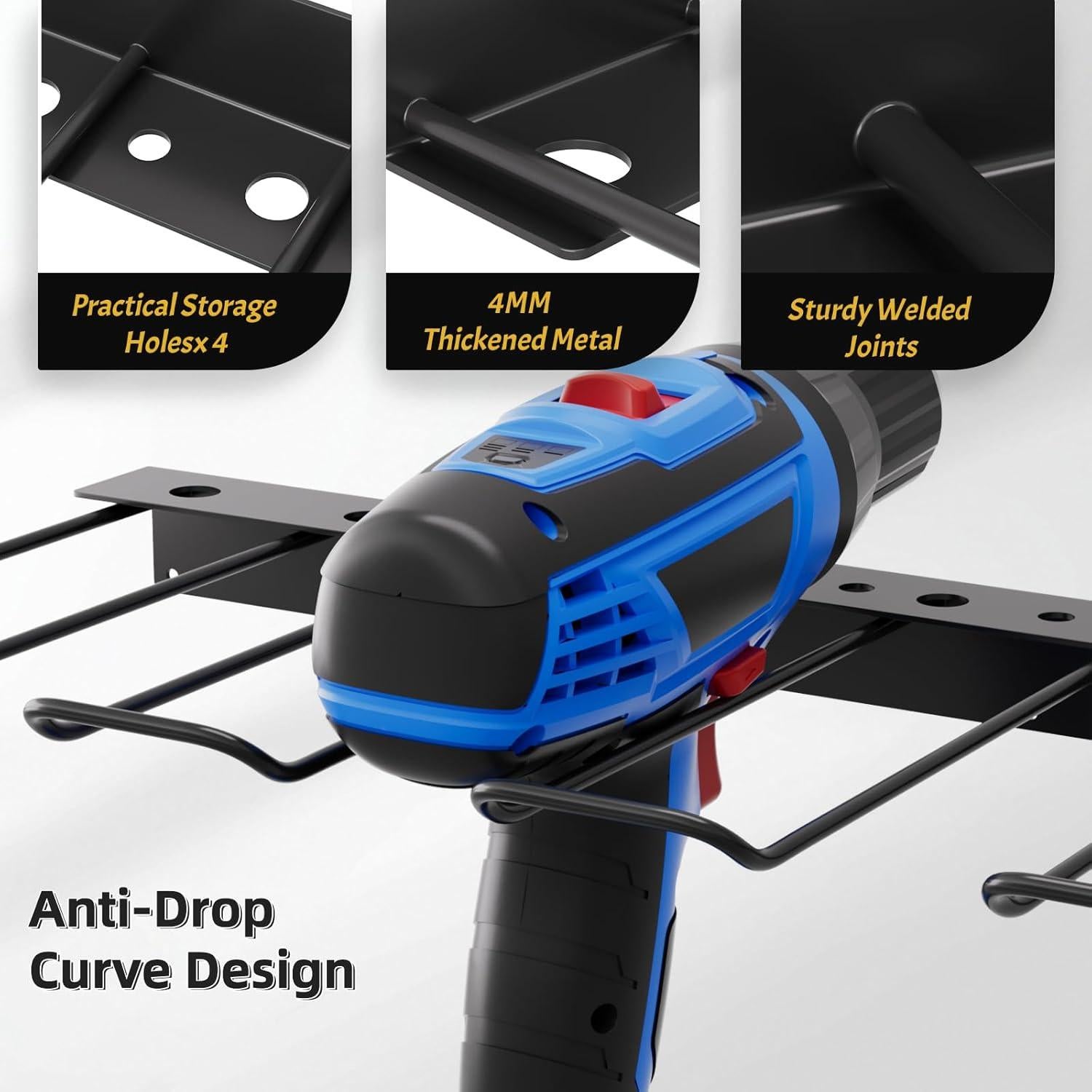 Organizador de Herramientas TIMSATIO Montaje en Pared 40 cm