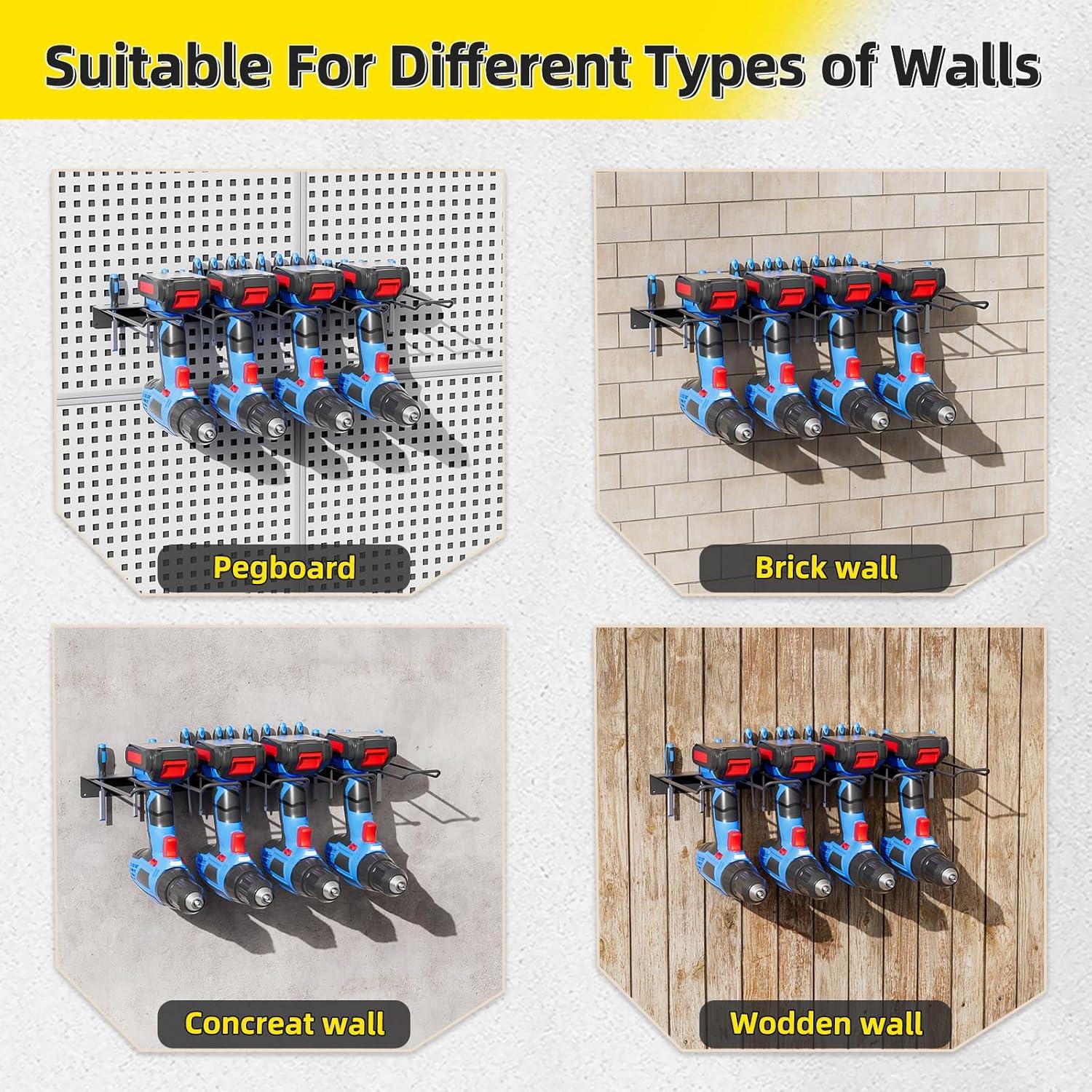 Organizador de Herramientas TIMSATIO Montaje en Pared 40 cm