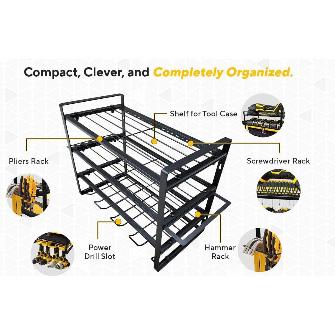 Organizador de Herramientas Nueve Cuarenta 4 Capas Acero 2.6 kg