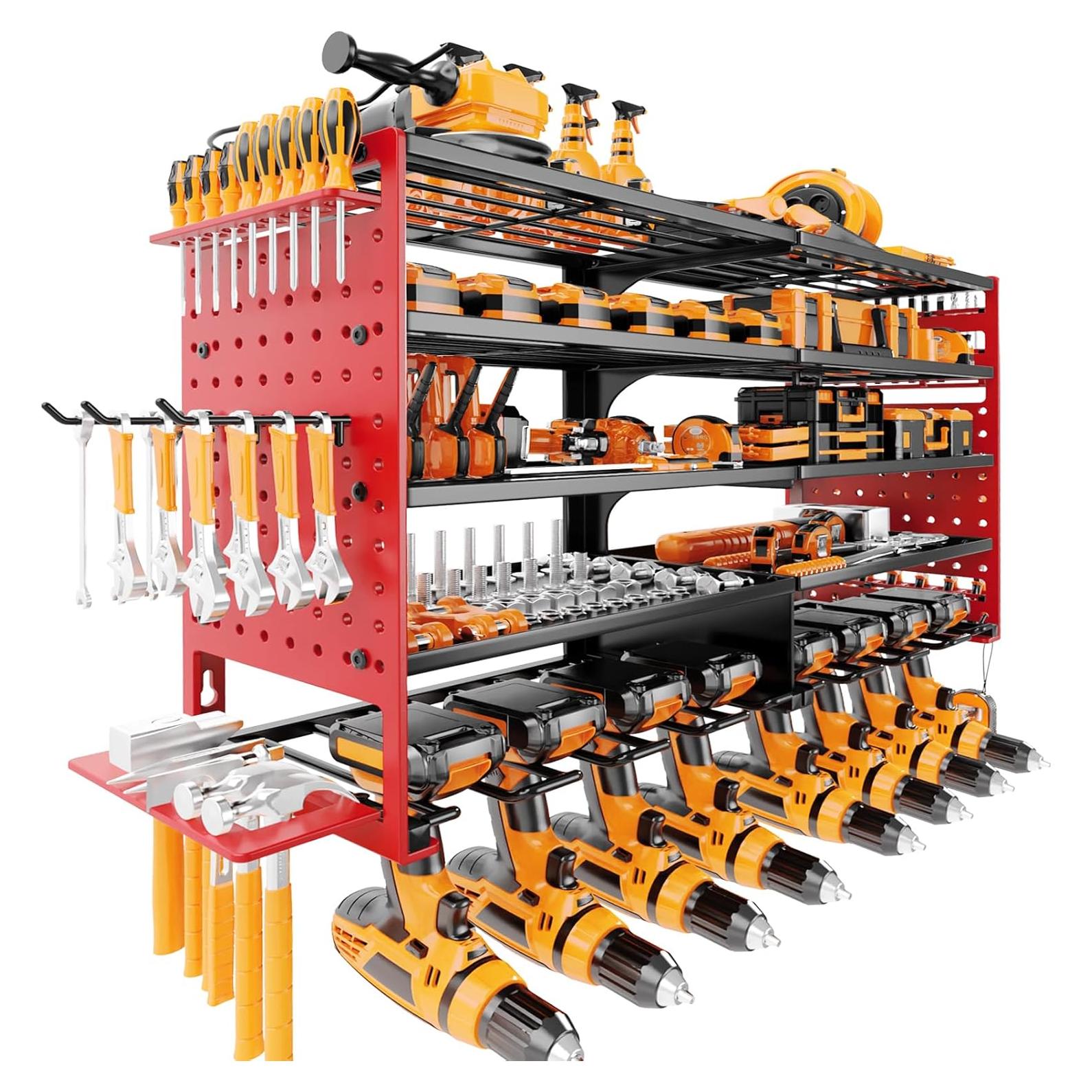 Organizador de Herramientas de Pared DAYSUP 5 Capas Metal 136kg