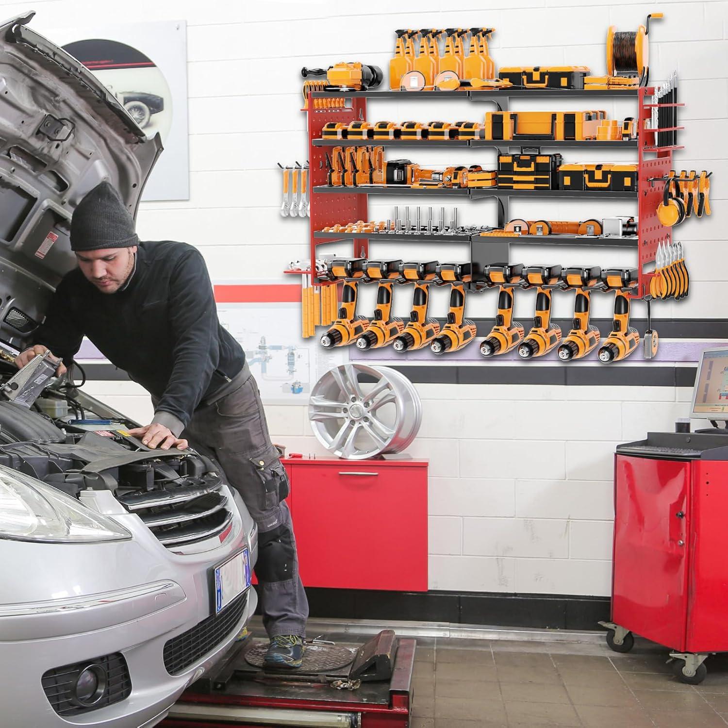 Organizador de Herramientas de Pared DAYSUP 5 Capas Metal 136kg