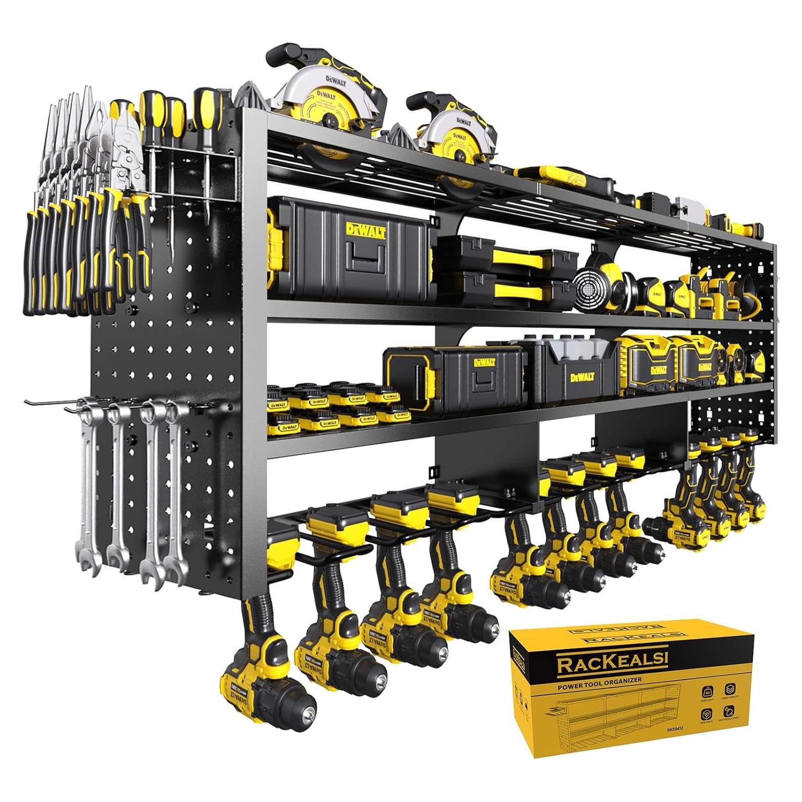 Organizador de Herramientas RacKeaLsi 4 Capas 12 Espacios