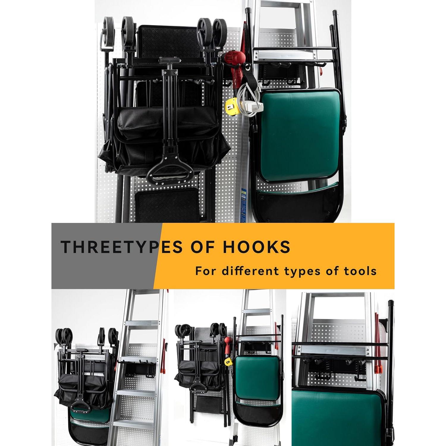 Organizador de herramientas de garaje YOUNITA 96" ajustable 435kg