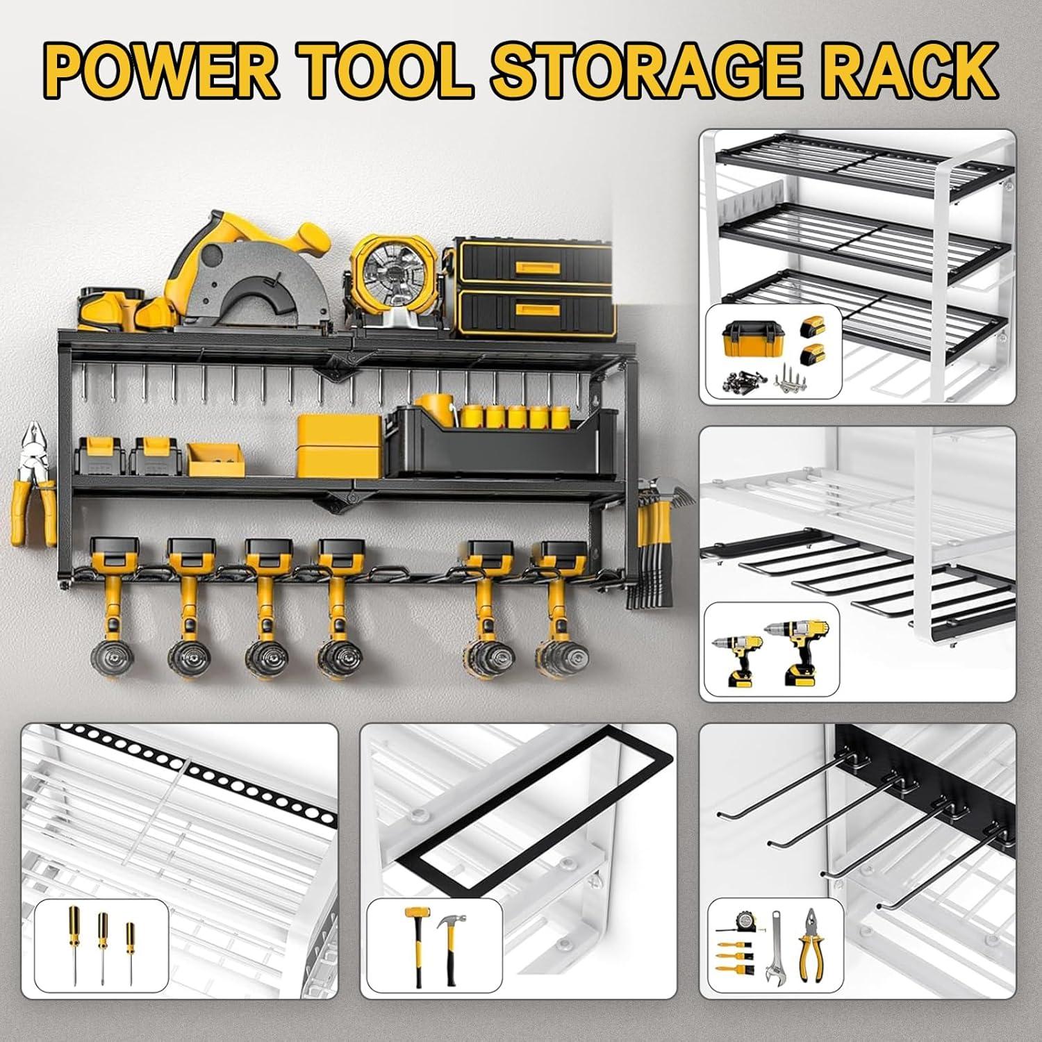 Organizador de Herramientas de Pared TRUELAND - Metal 68 kg
