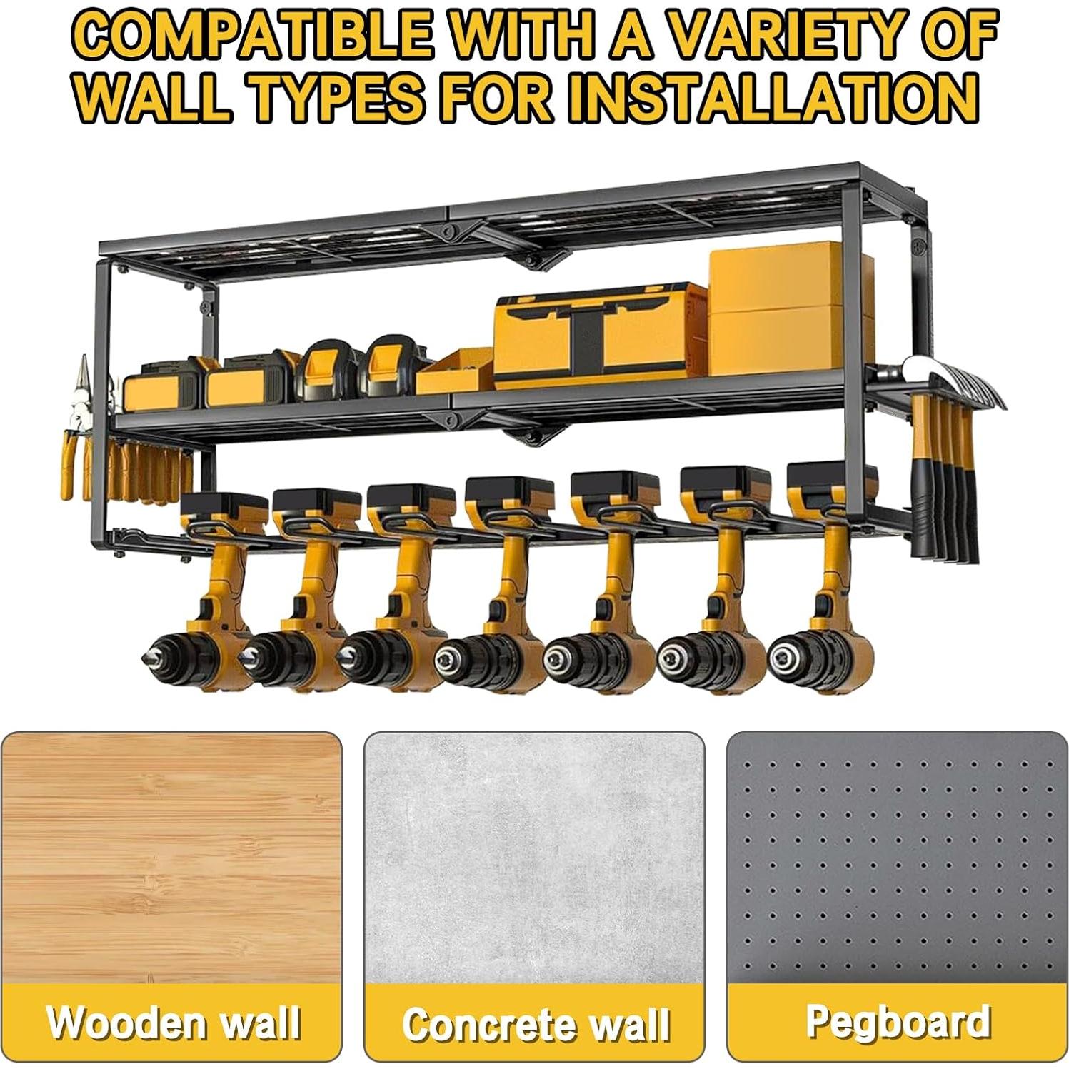 Organizador de Herramientas de Pared TRUELAND - Metal 68 kg