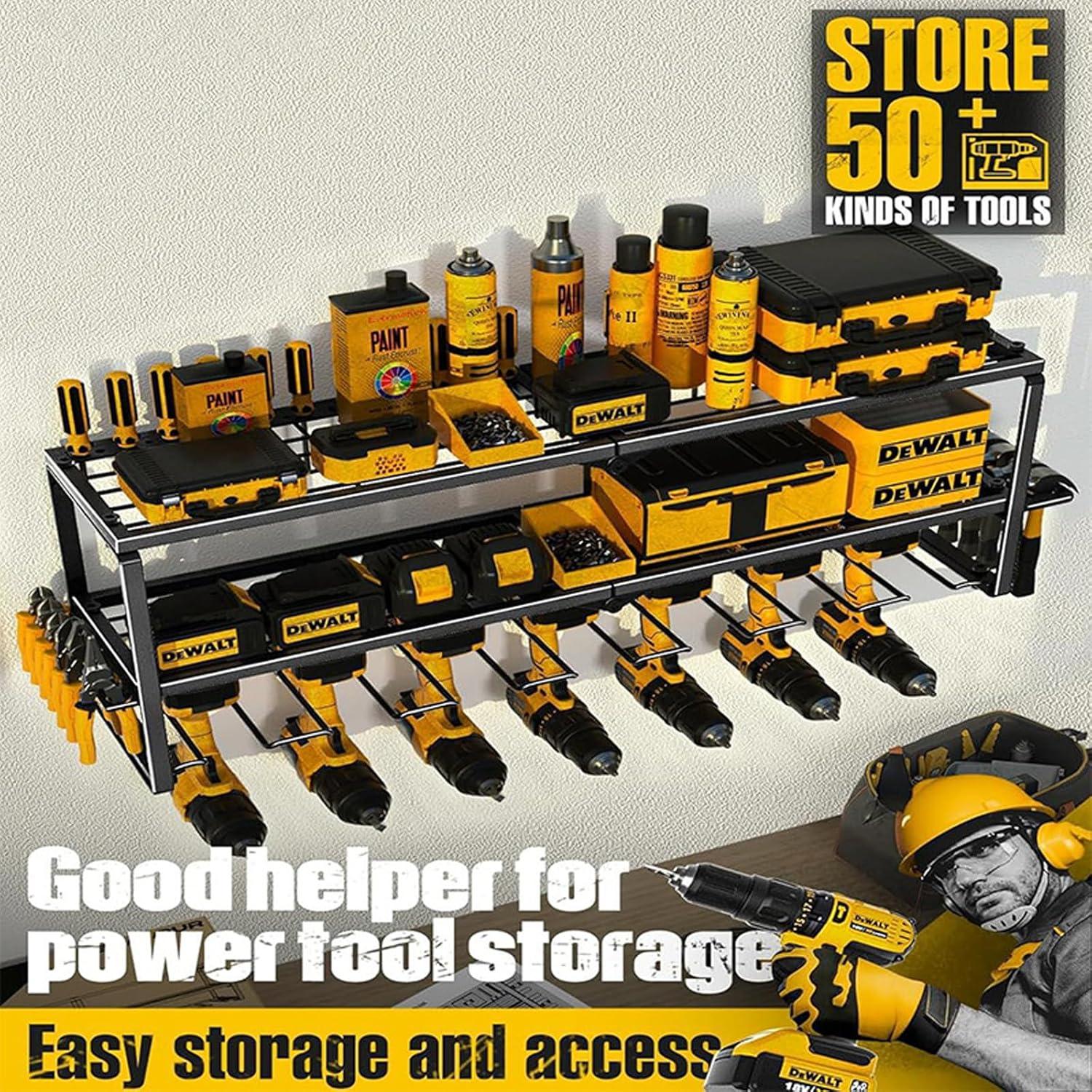 Organizador de Herramientas iFCOW de Pared 3 Niveles 68 kg