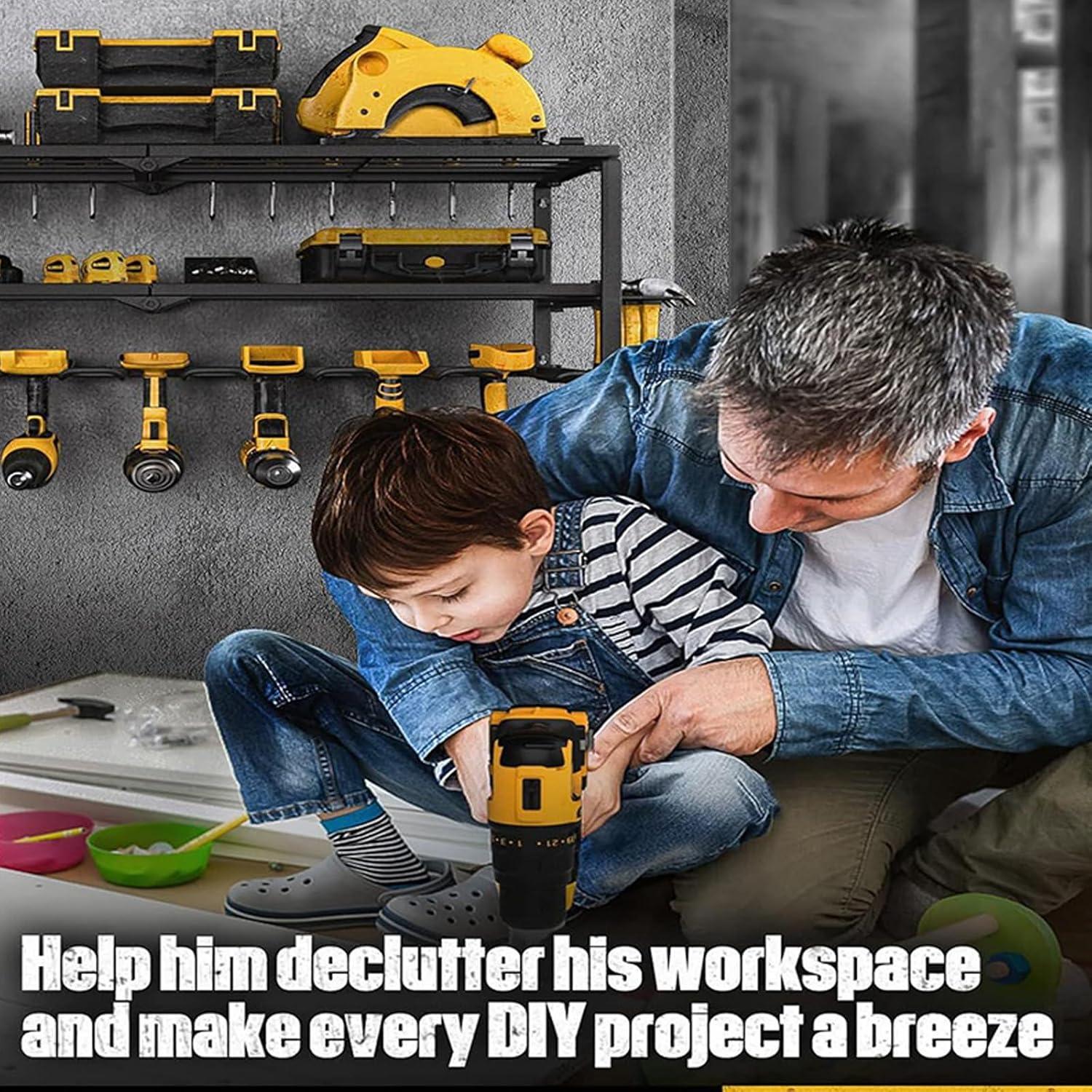 Organizador de Herramientas iFCOW de Pared 3 Niveles 68 kg