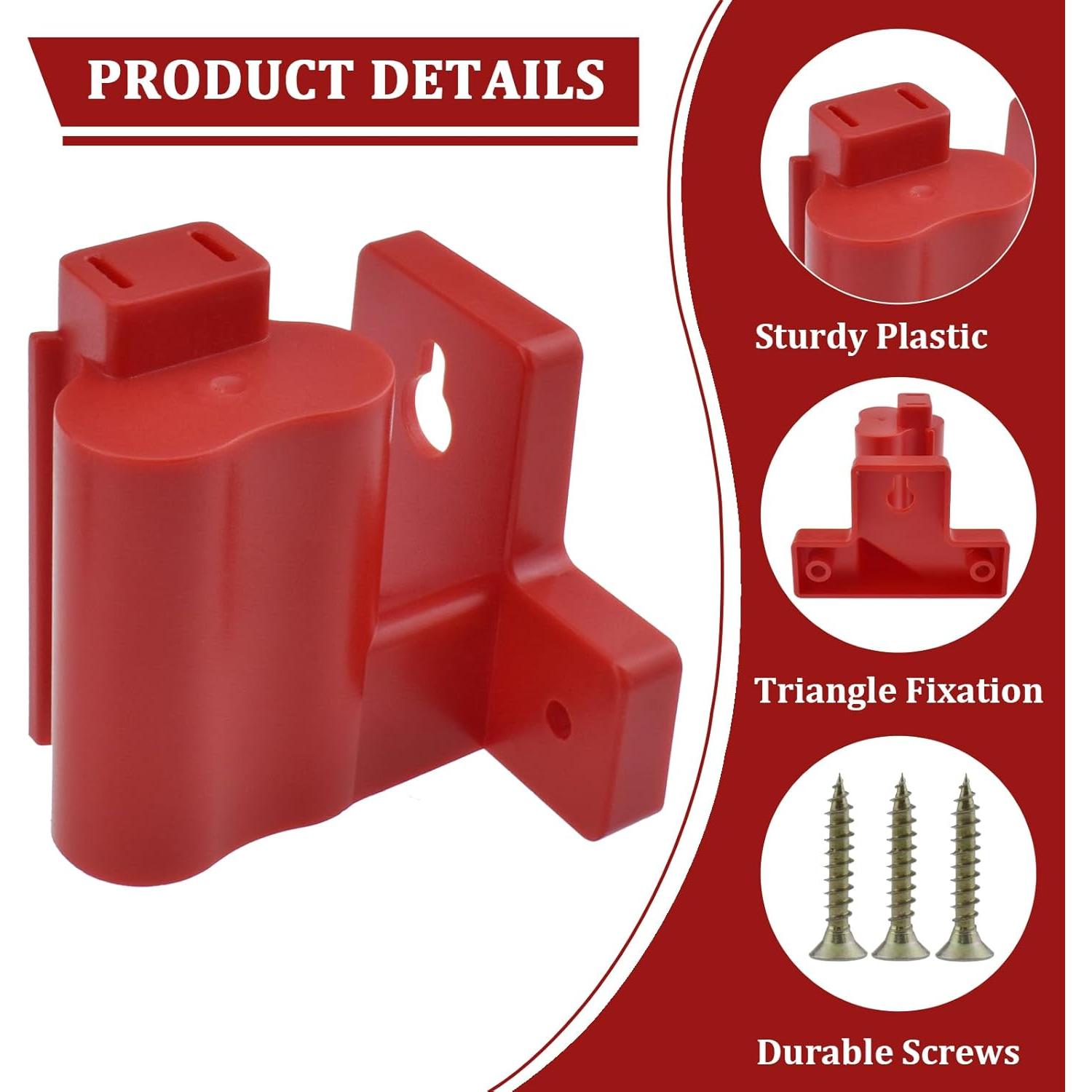 Soporte de Herramientas Milwaukee M12 12V - 2 Paquetes Rojo