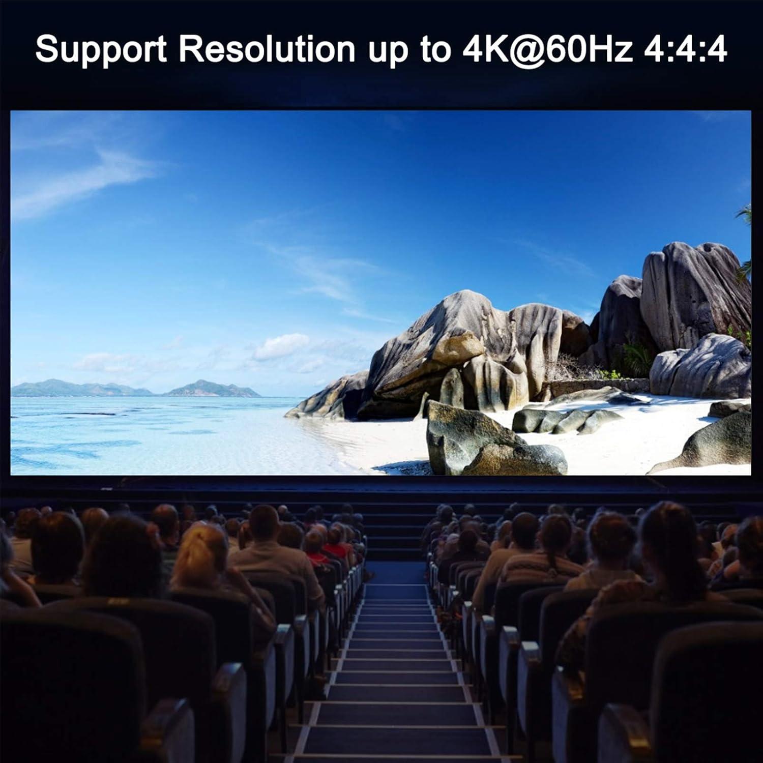 Interruptor KVM HDMI 8 Puertos TESmart 4K@60Hz USB 2.0