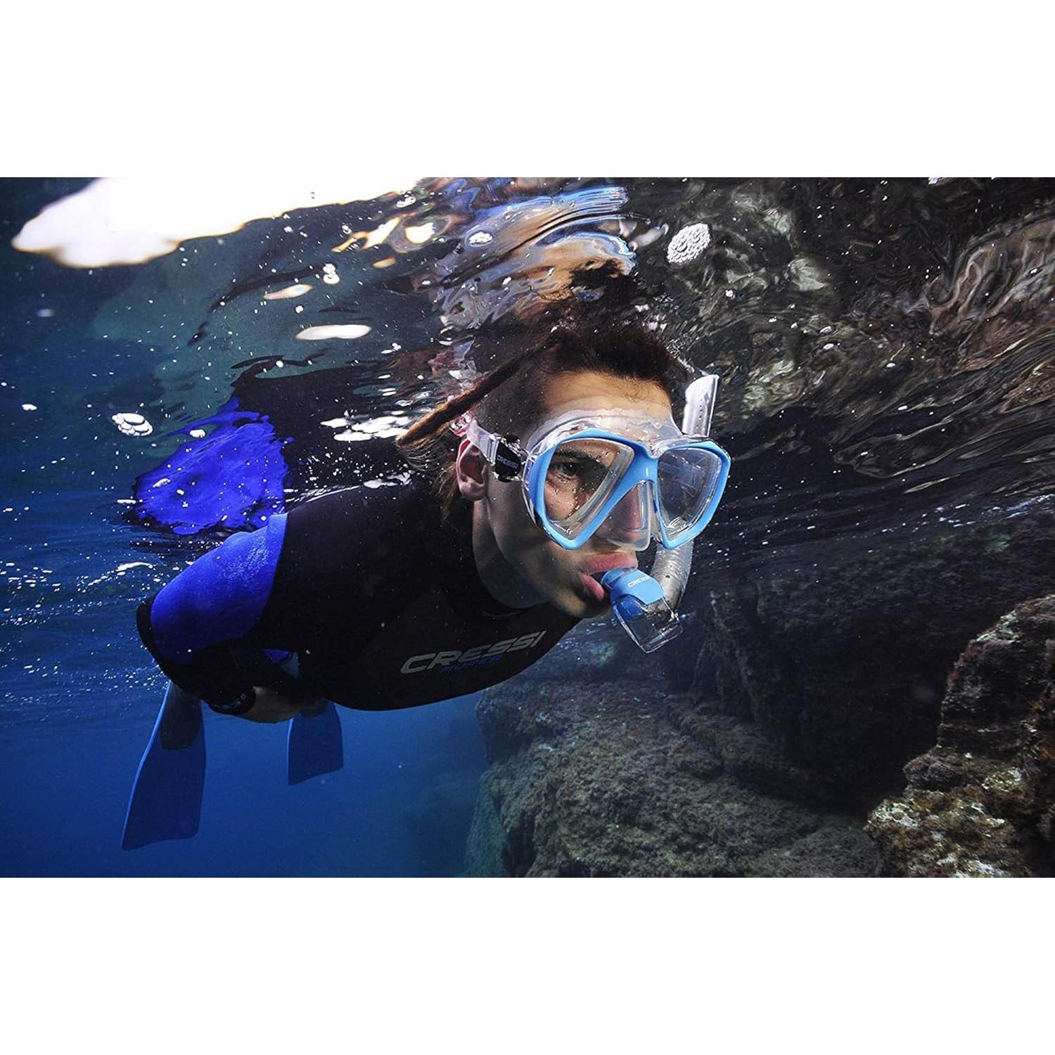 Kit de Snorkel Cressi Ranger y Tao - Máscara y Snorkel