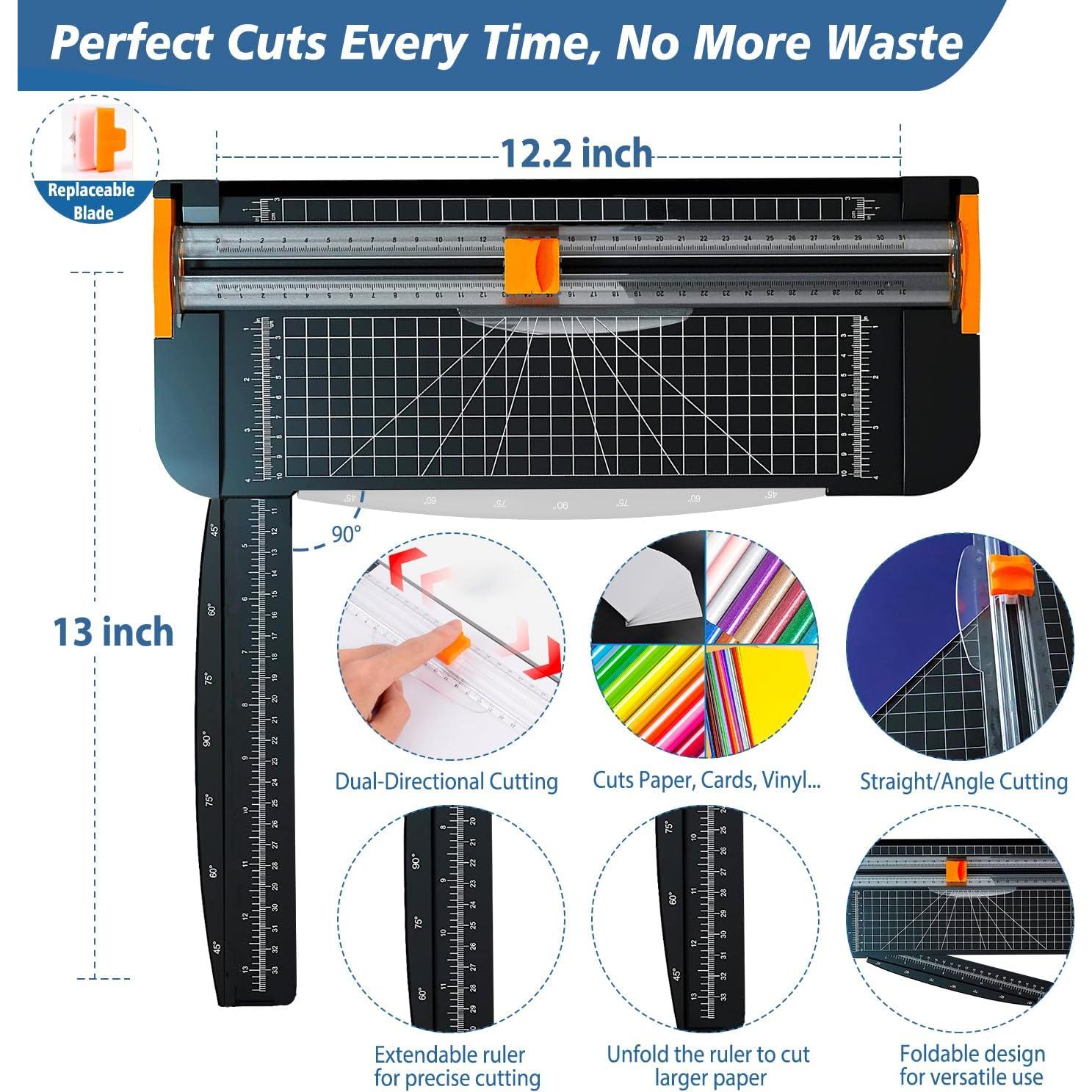 Kit Todo en Uno de Manualidades Convend - Vinilo, Herramientas y Luz LED