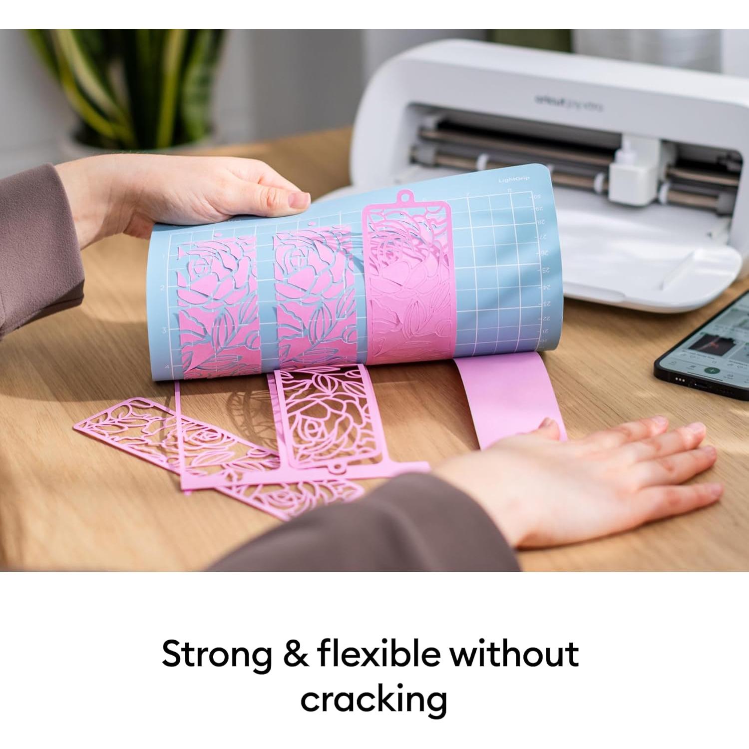 Paquete de 4 Alfombrillas de Corte LightGrip Cricut Joy Xtra 21.6x30.5cm