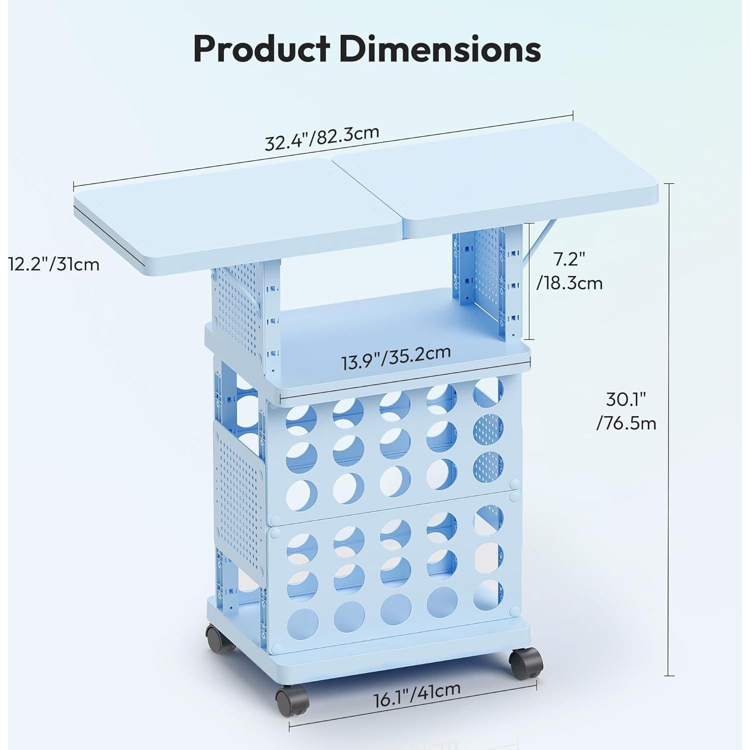 Organizador de Manualidades Sunnacate con 30 Soportes para Vinilo