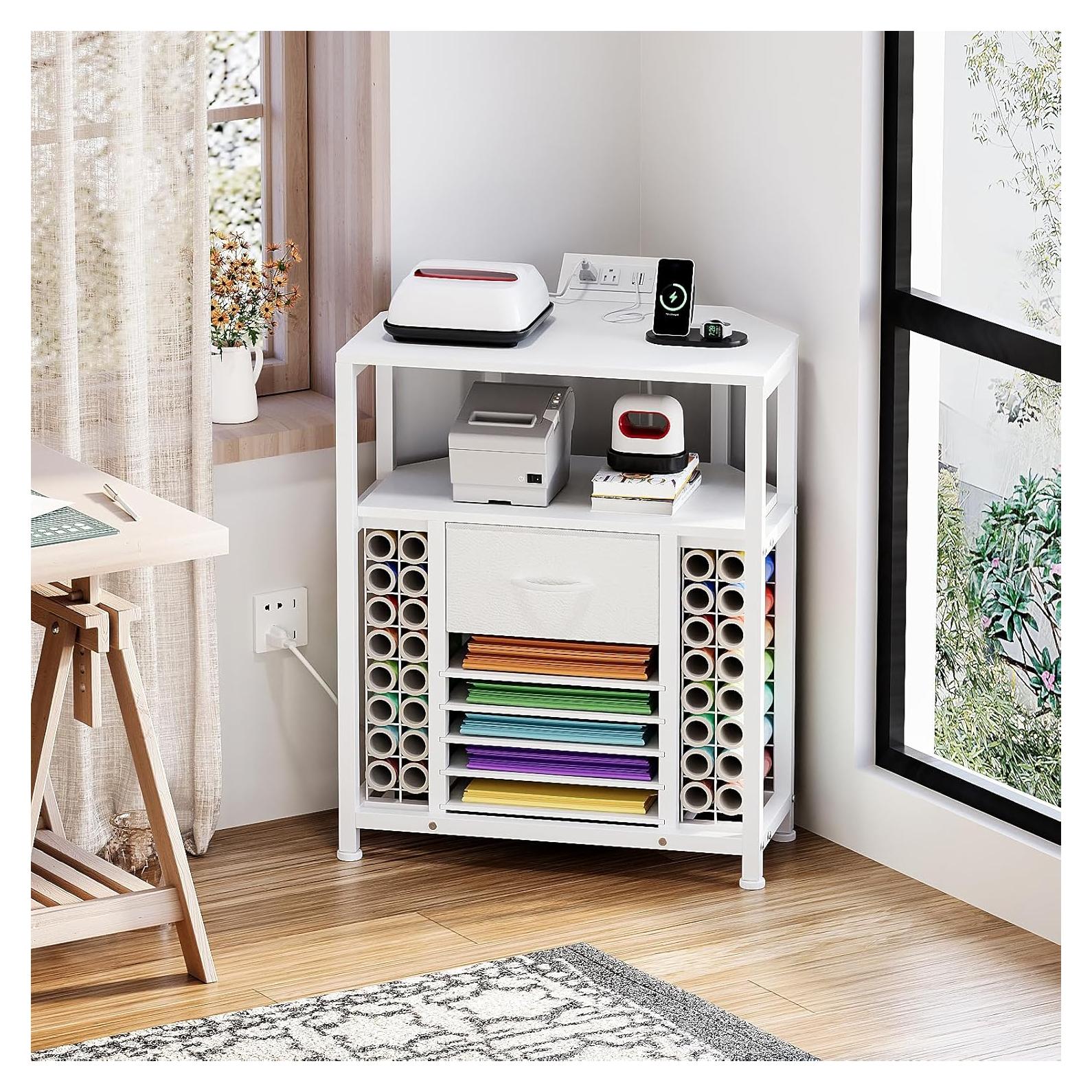 Organizador de Manualidades Esquinero Espelism con Toma de Corriente