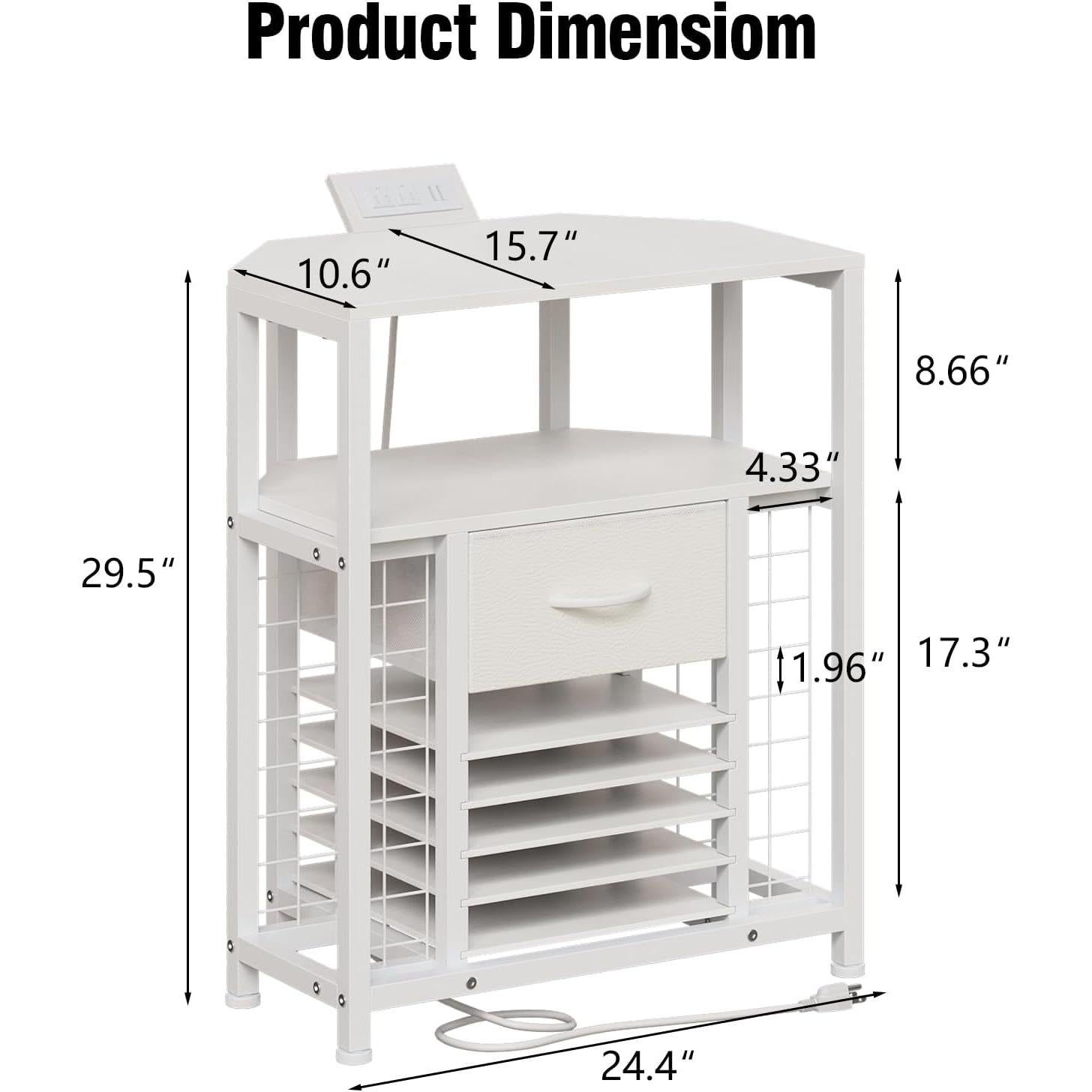 Organizador de Manualidades Esquinero Espelism con Toma de Corriente