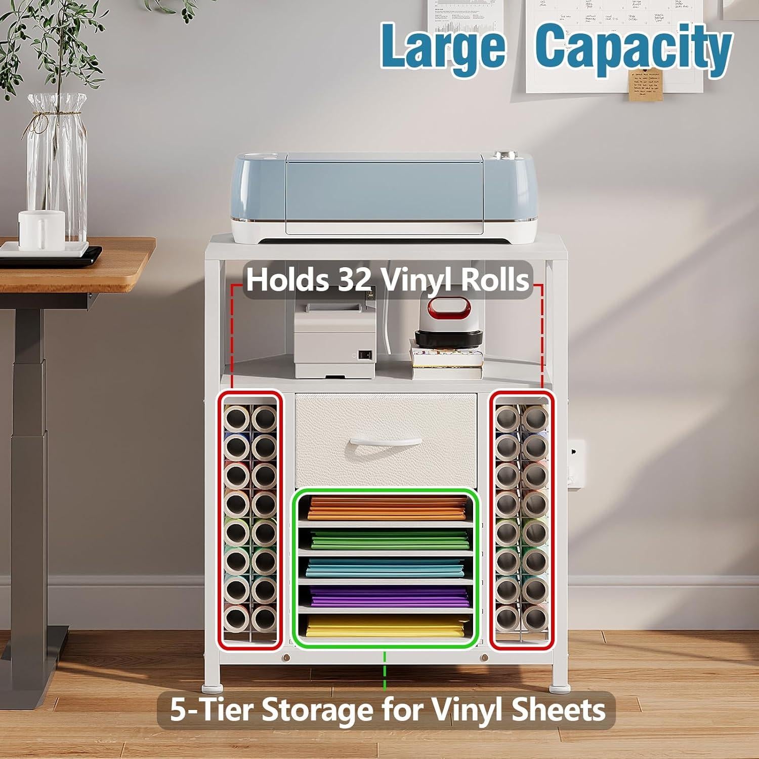 Organizador de Manualidades Esquinero Espelism con Toma de Corriente