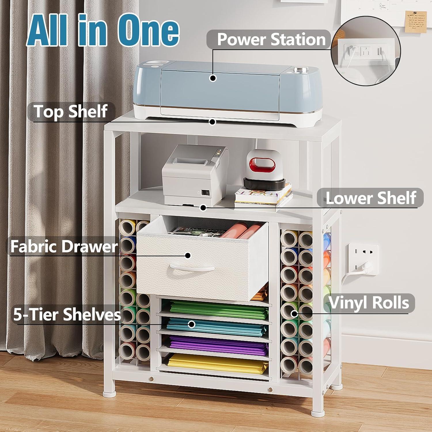 Organizador de Manualidades Esquinero Espelism con Toma de Corriente