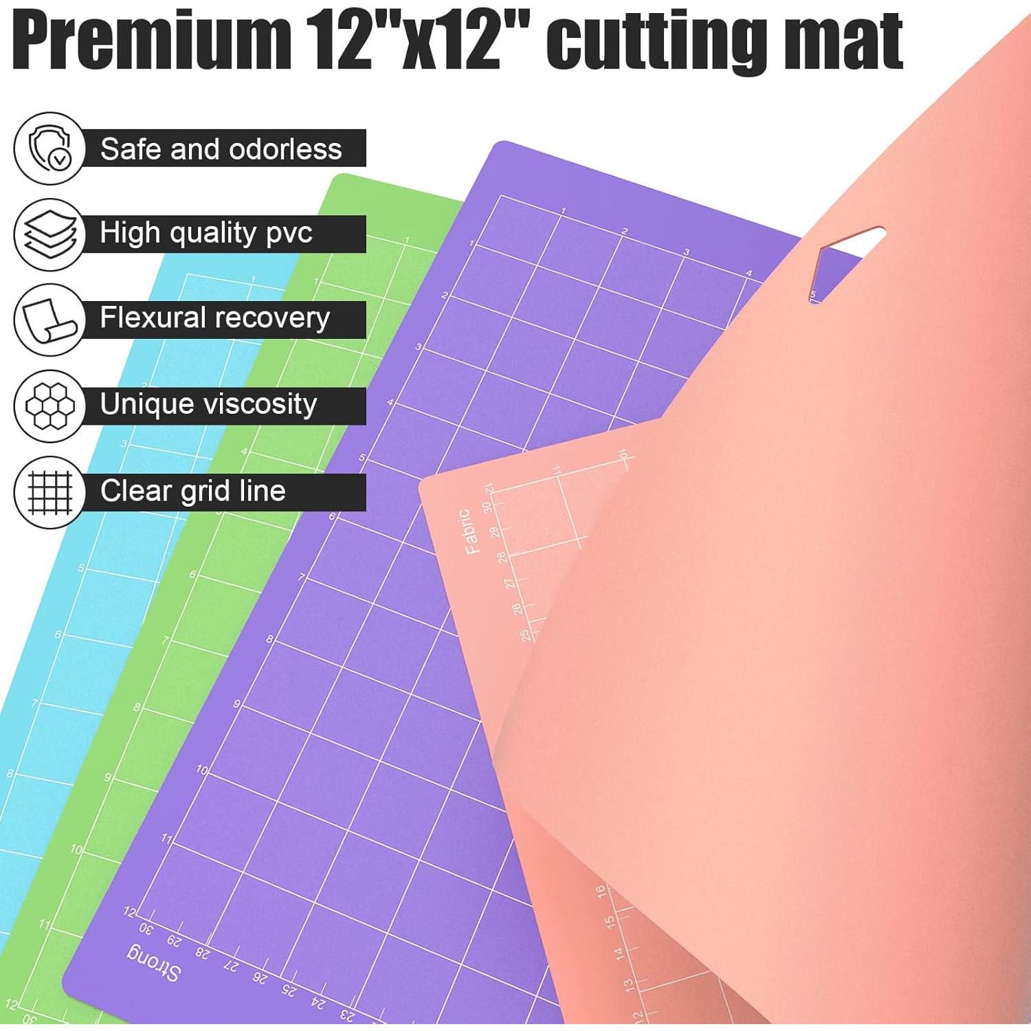 Alfombrillas de Corte Lzerking 4 Pack 30.48x30.48cm PVC