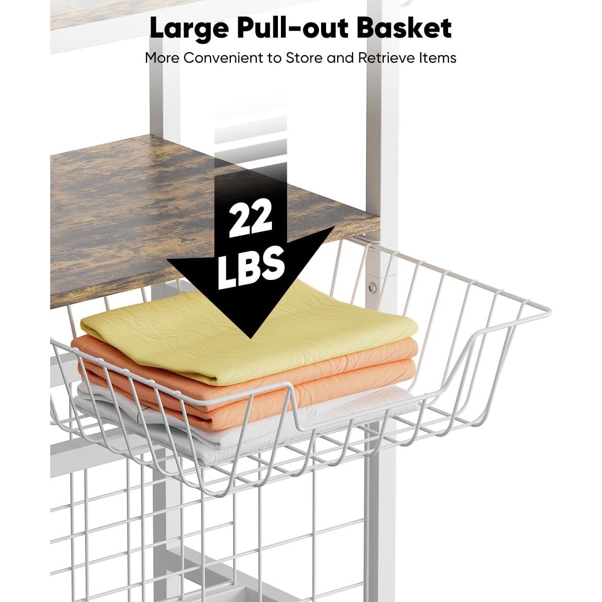 Carro de Prensa Térmica Móvil Ardier 3 Niveles Blanco