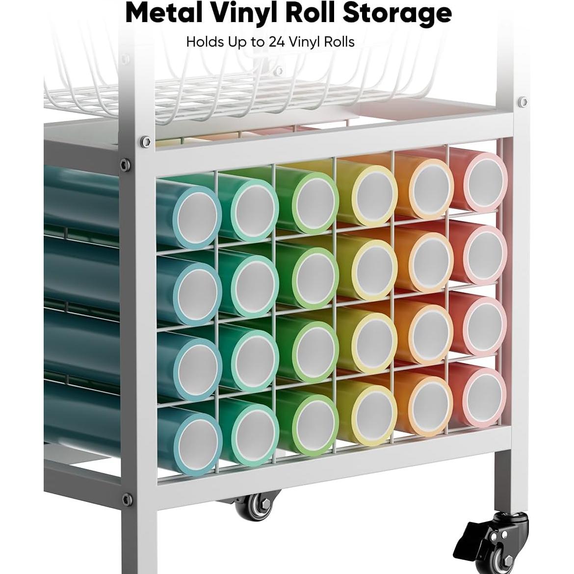 Carro de Prensa Térmica Móvil Ardier 3 Niveles Blanco