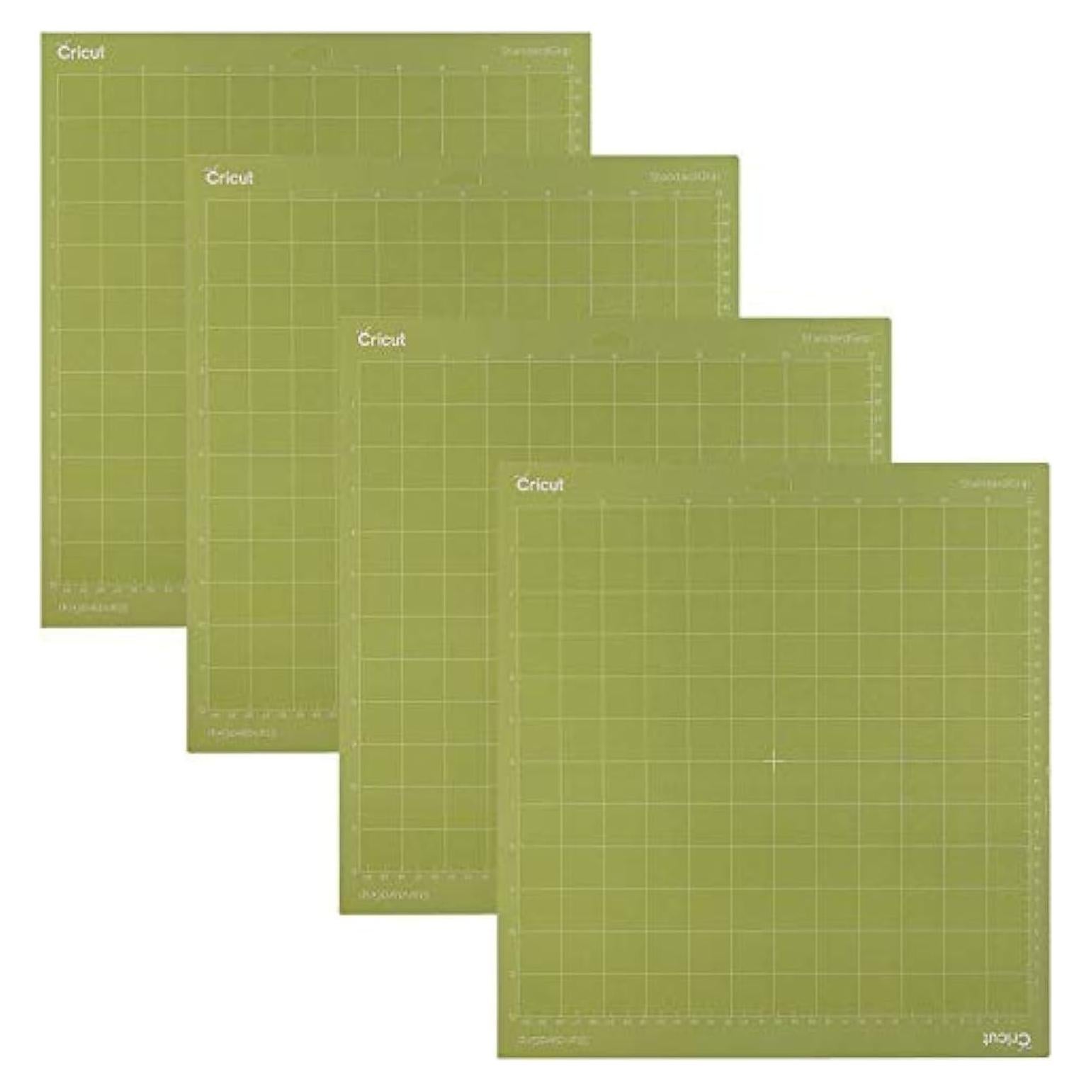 Alfombrillas de Corte Adhesivas Cricut Standardgrip 30.48x30.48 cm - Paquete de 4