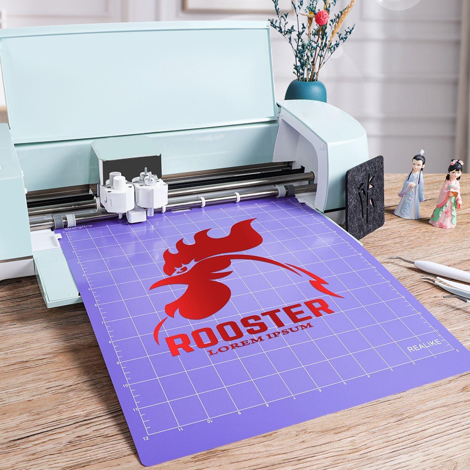 Mat de Corte Adhesivo Antideslizante REALIKE 12x12 - 3 Piezas