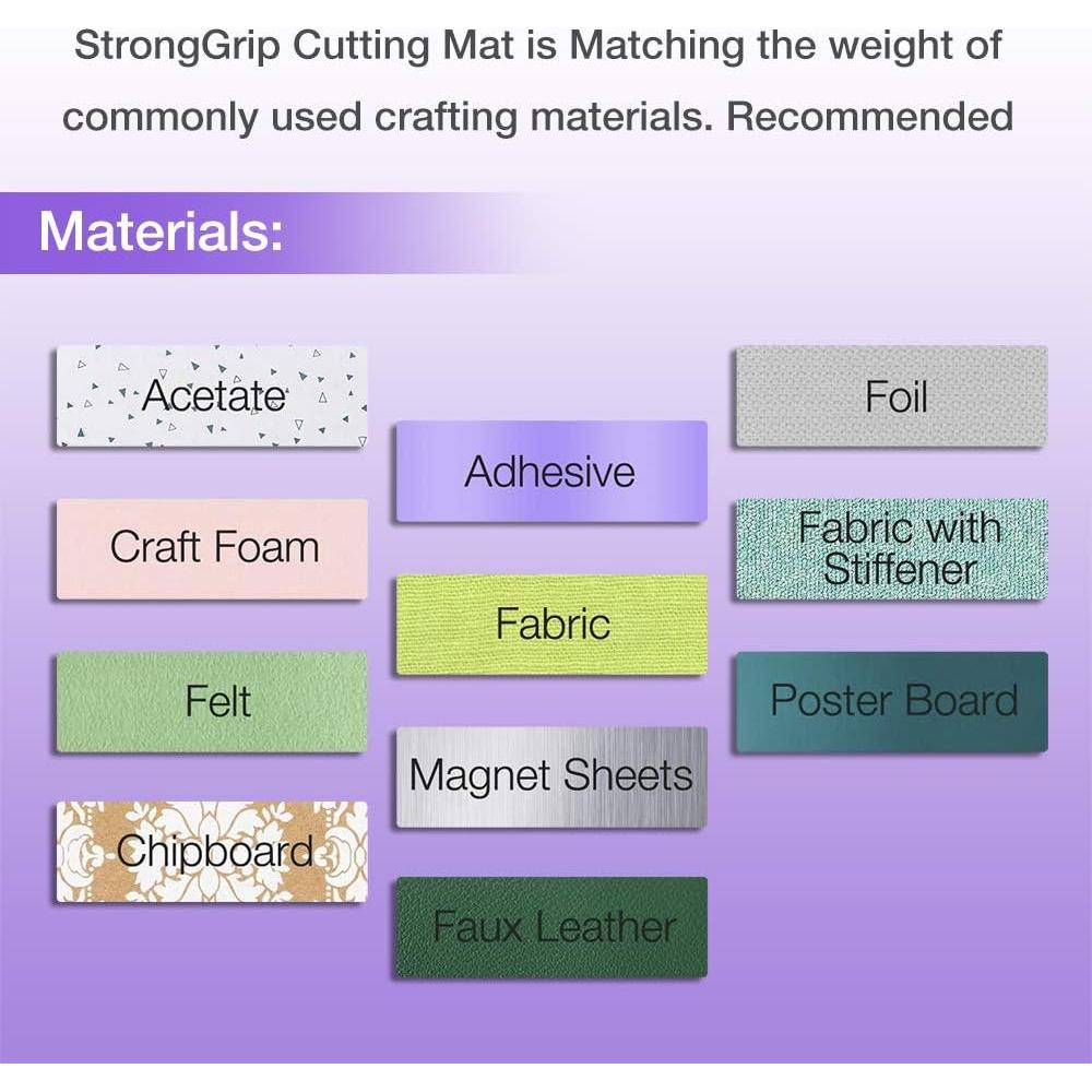 Mat de Corte Adhesivo Antideslizante REALIKE 12x12 - 3 Piezas